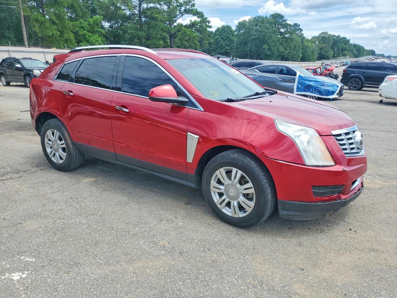 2015 Cadillac Srx Luxury Collection Темно-бордовый vin: 3GYFNBE38FS593628