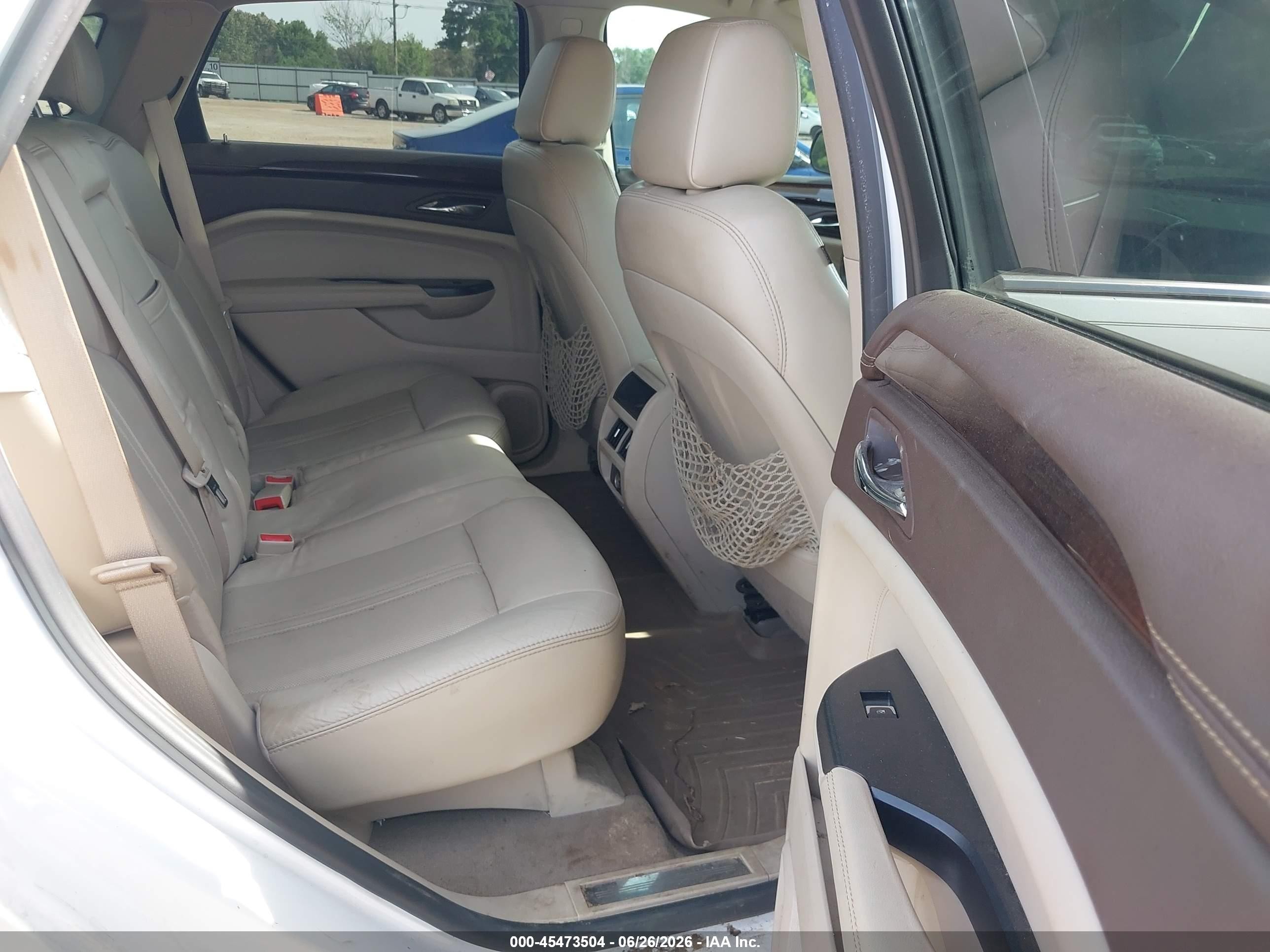 2015 Cadillac Srx Luxury Collection Белый vin: 3GYFNBE38FS599140