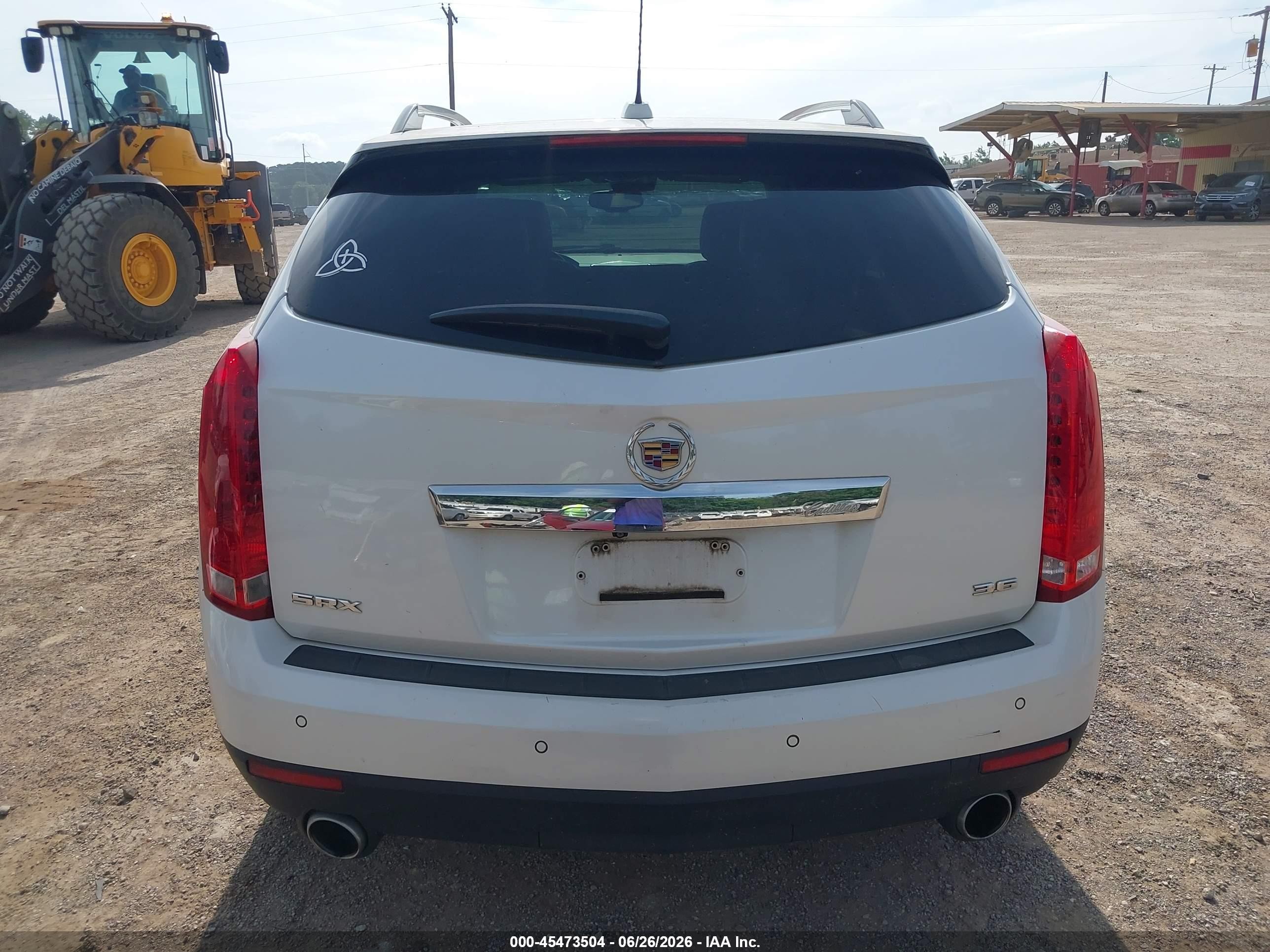 2015 Cadillac Srx Luxury Collection Белый vin: 3GYFNBE38FS599140