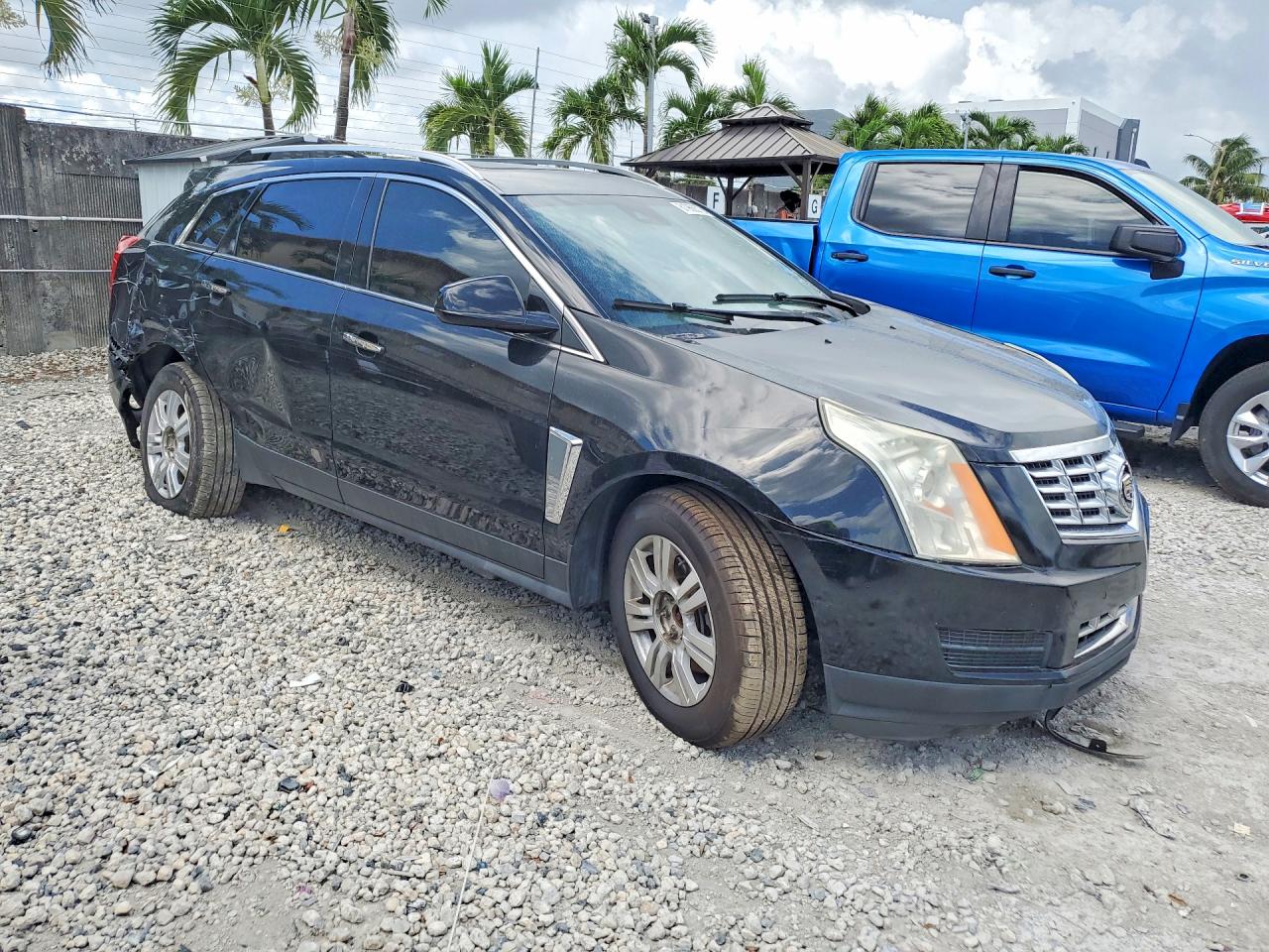 2015 Cadillac Srx Luxury Collection Black vin: 3GYFNBE38FS610167