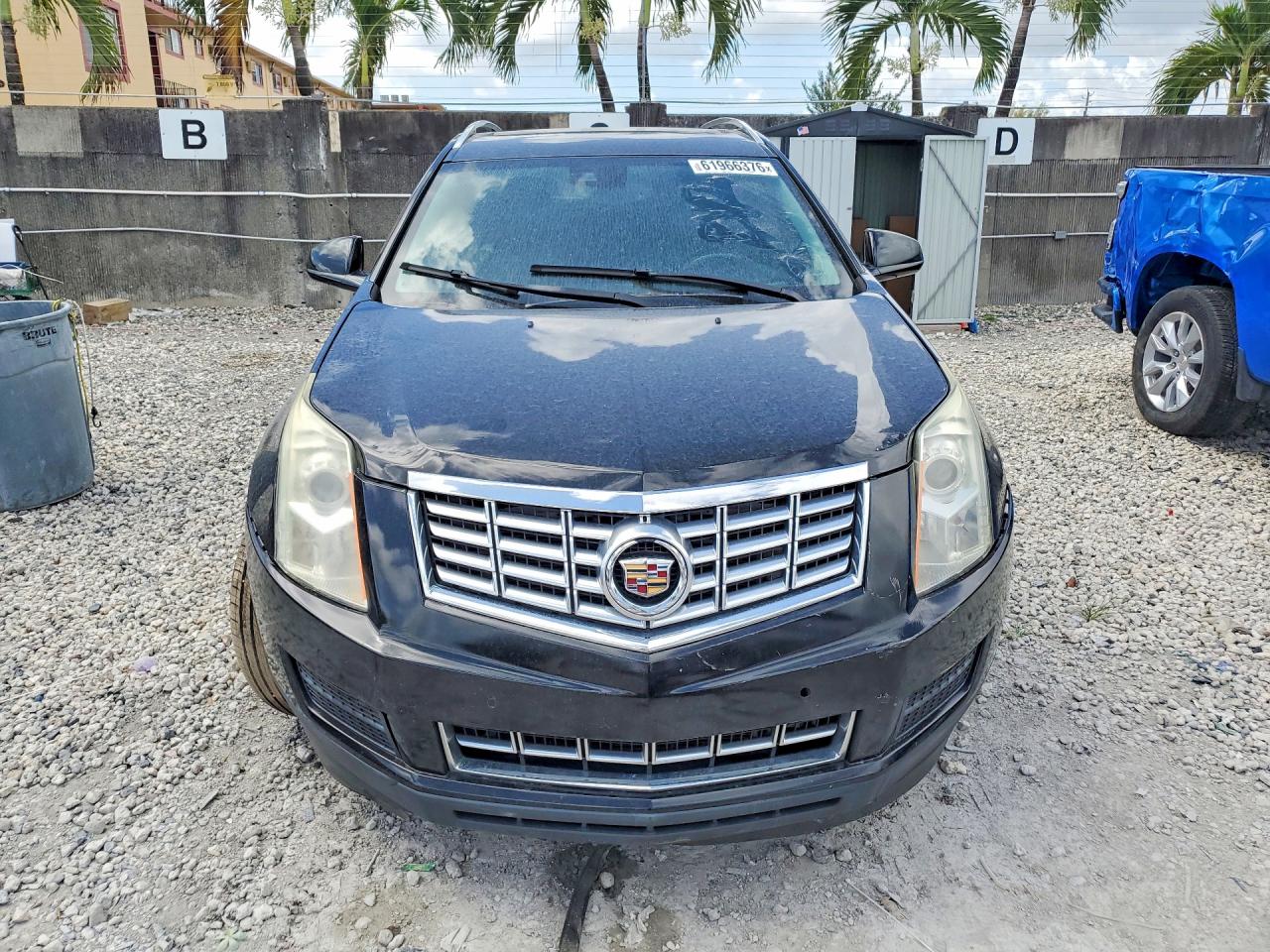 2015 Cadillac Srx Luxury Collection Black vin: 3GYFNBE38FS610167