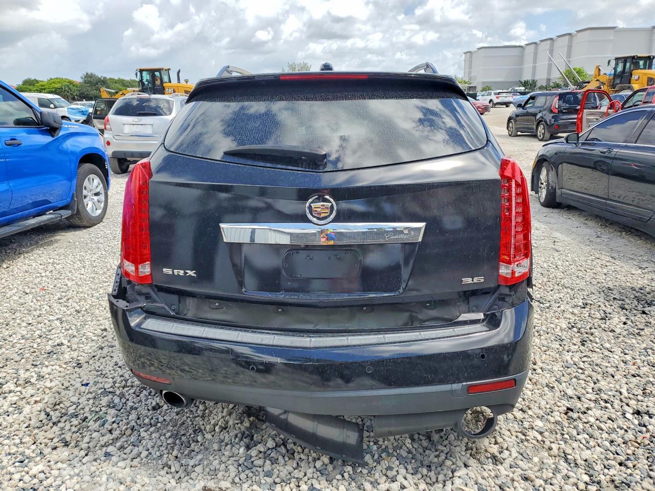 2015 Cadillac Srx Luxury Collection Black vin: 3GYFNBE38FS610167