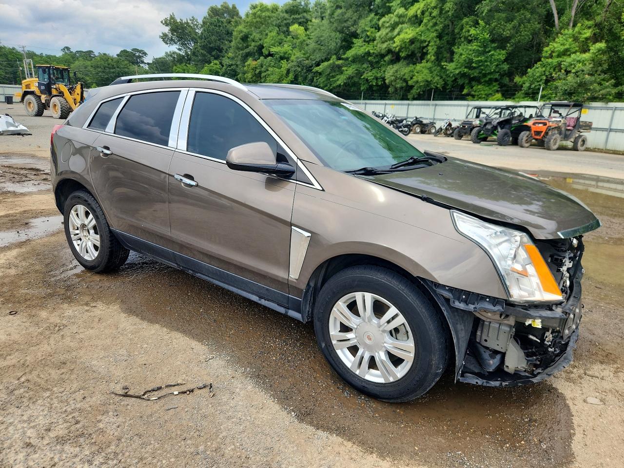 2015 Cadillac Srx Luxury Collection Brown vin: 3GYFNBE38FS620018
