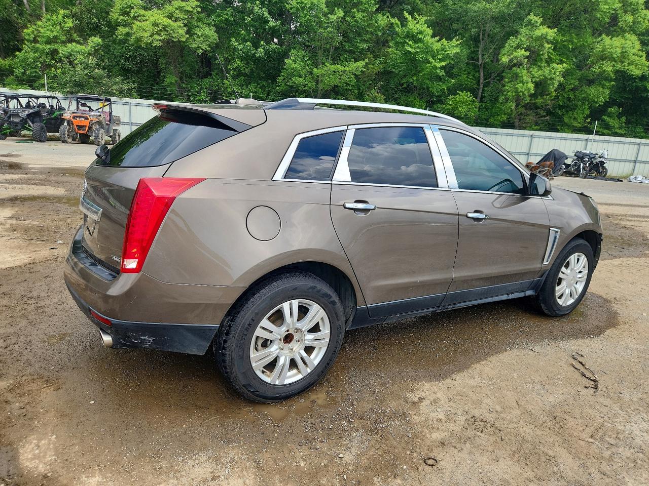 2015 Cadillac Srx Luxury Collection Brown vin: 3GYFNBE38FS620018