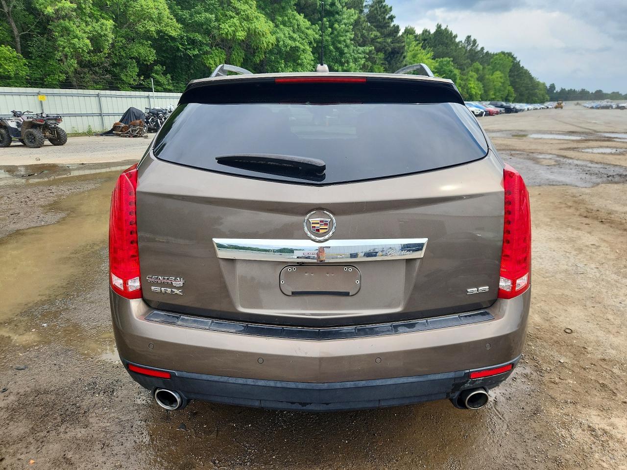 2015 Cadillac Srx Luxury Collection Brown vin: 3GYFNBE38FS620018