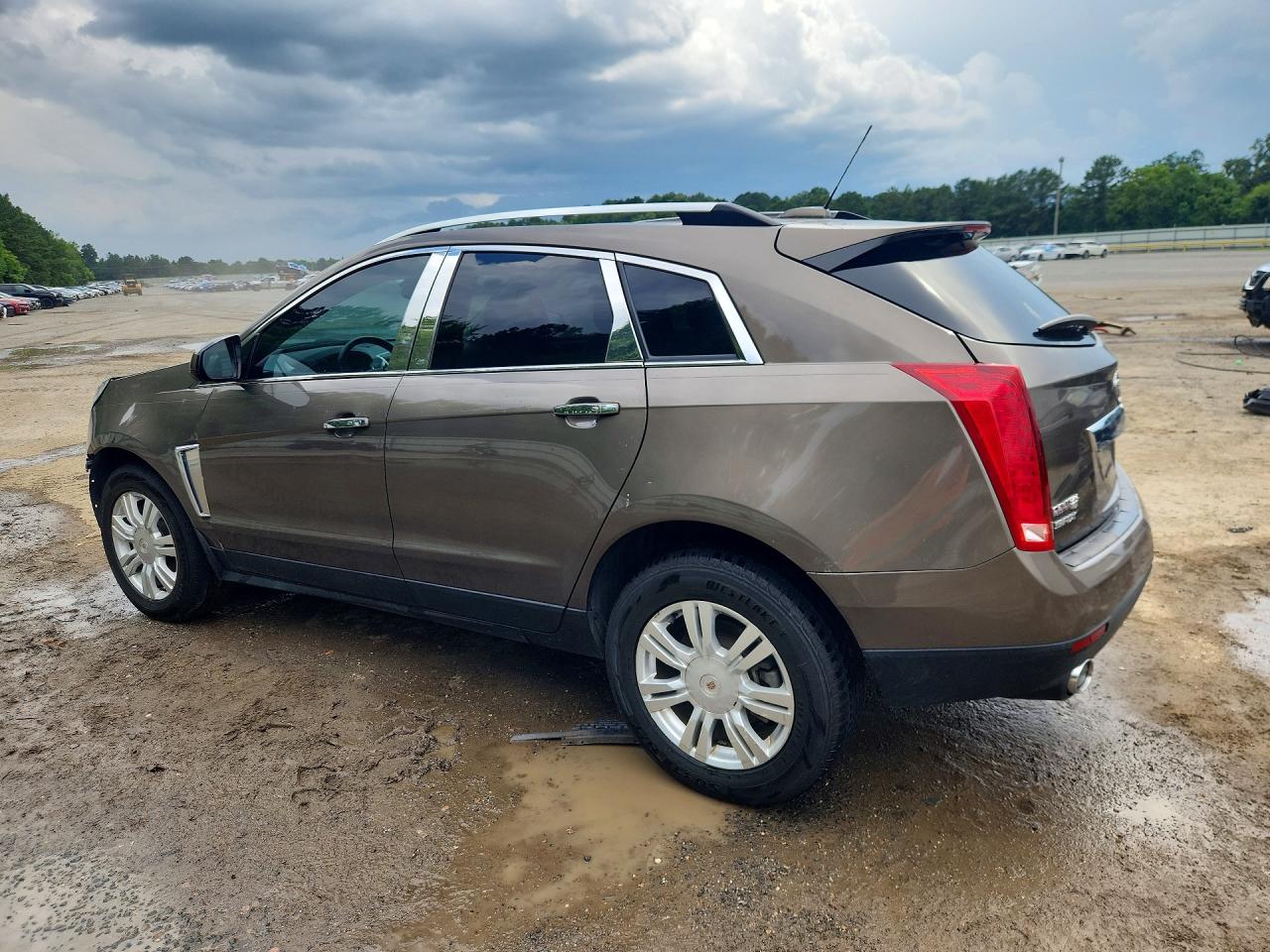 2015 Cadillac Srx Luxury Collection Brown vin: 3GYFNBE38FS620018