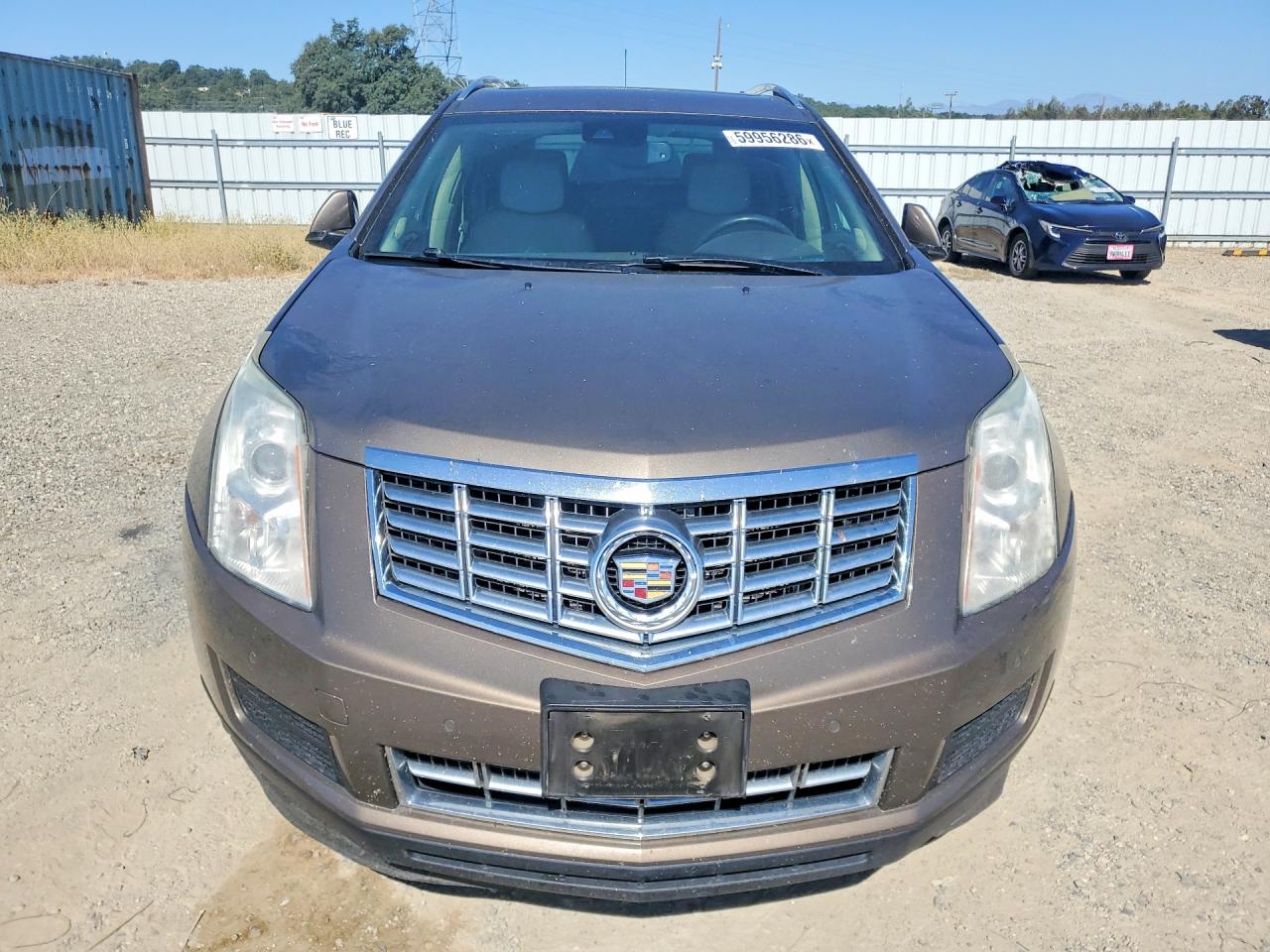 2015 Cadillac Srx Luxury Collection Brown vin: 3GYFNBE38FS620441
