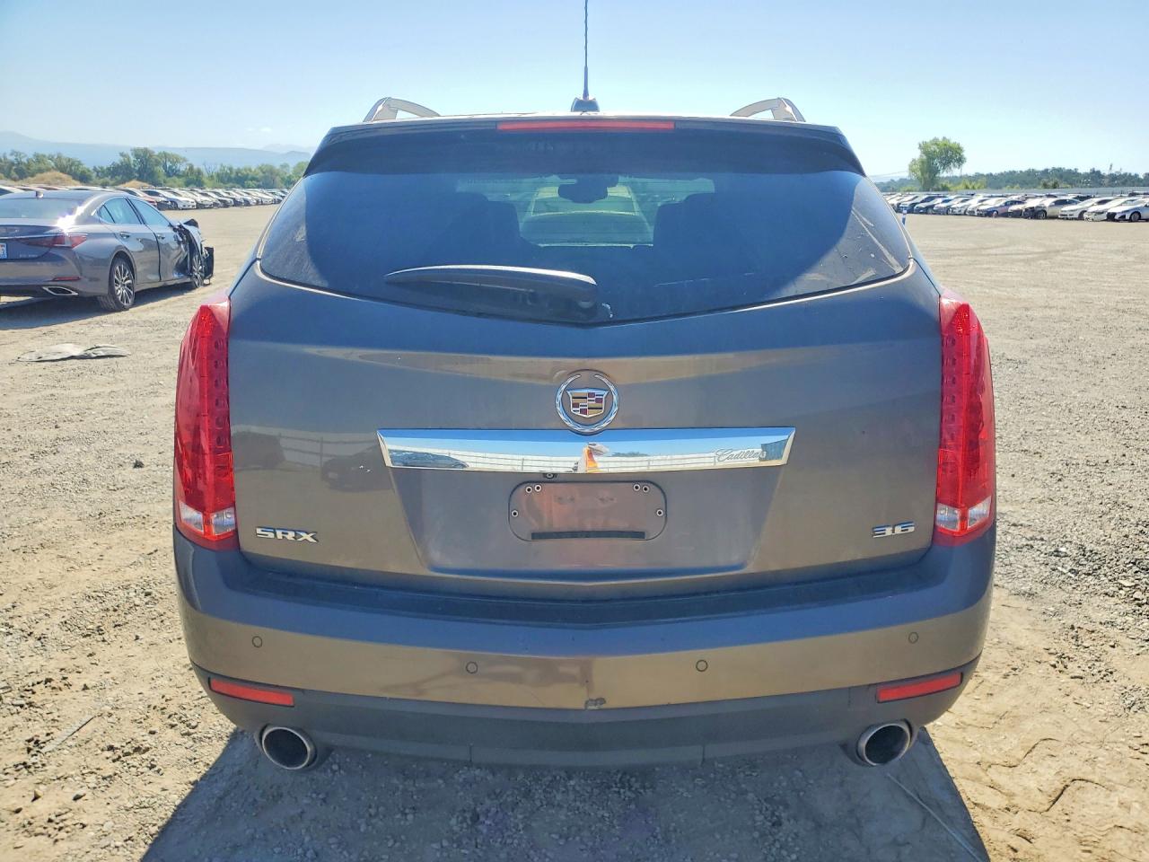 2015 Cadillac Srx Luxury Collection Brown vin: 3GYFNBE38FS620441