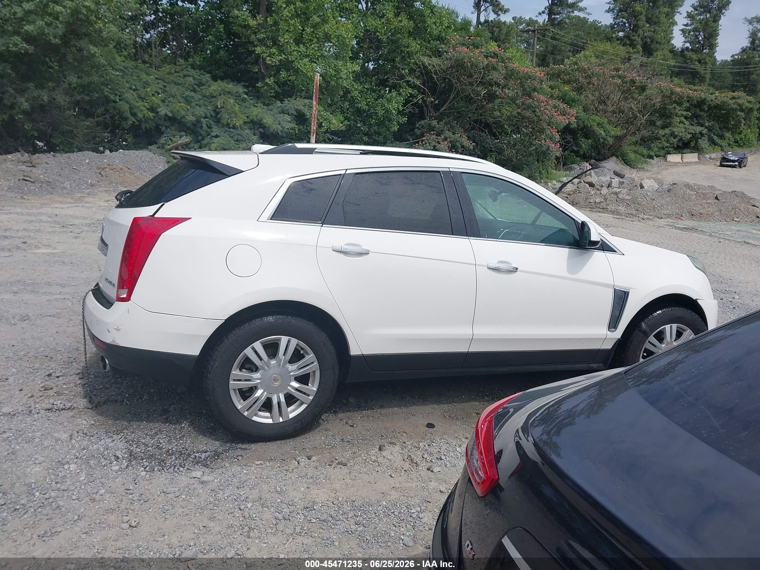 2015 Cadillac Srx Luxury Collection White vin: 3GYFNBE38FS633741