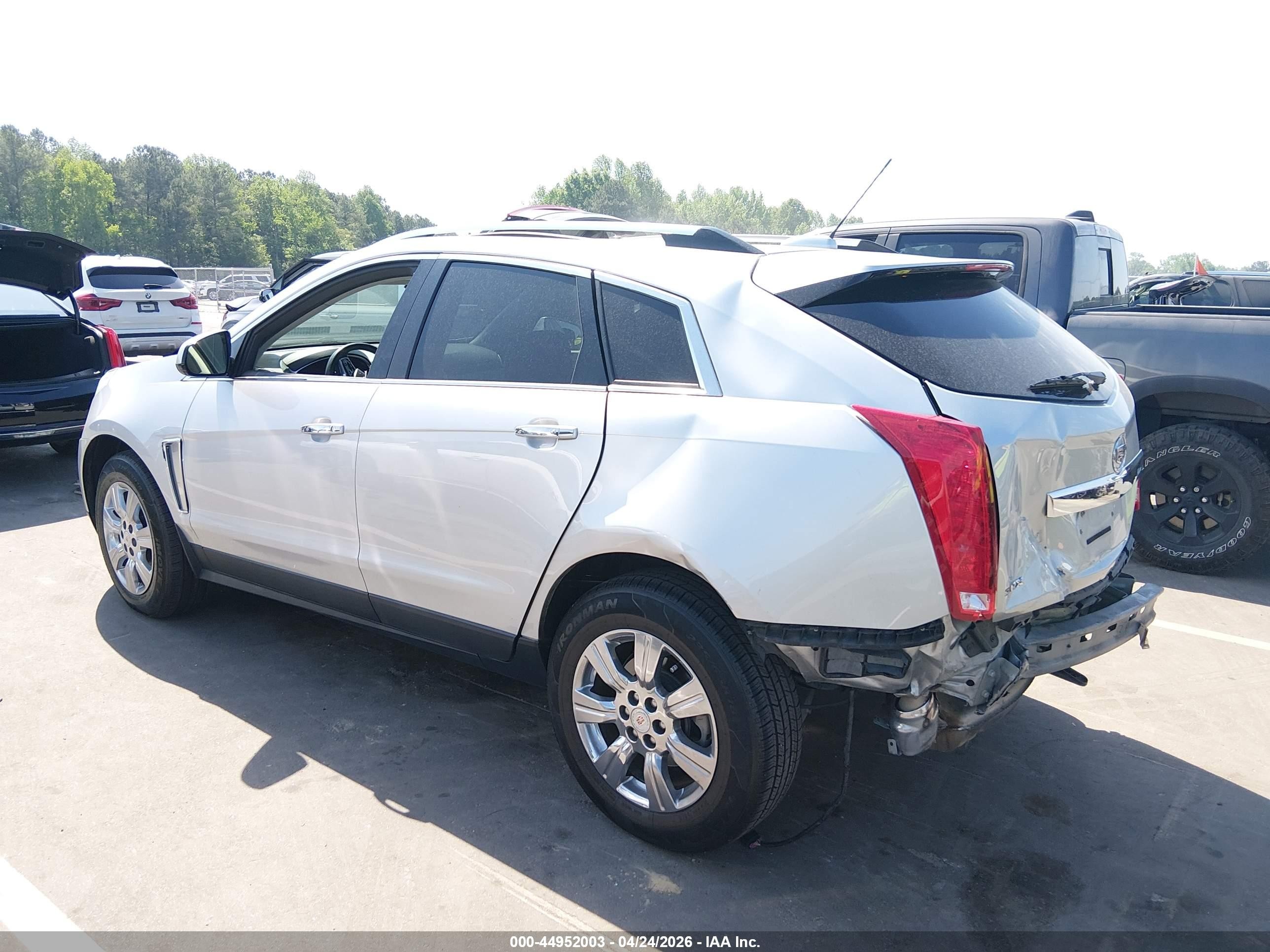 2016 Cadillac Srx Luxury Collection Silver vin: 3GYFNBE38GS529204