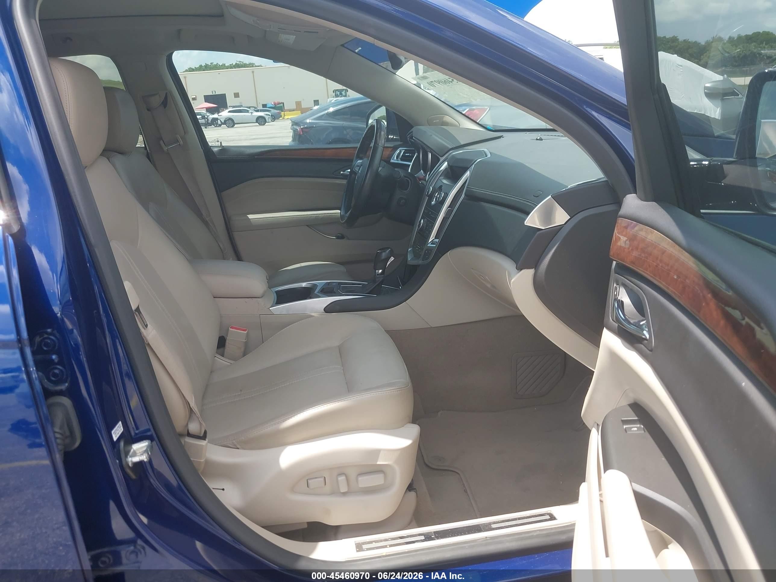 2012 Cadillac Srx Performance Collection Blue vin: 3GYFNBE39CS517783