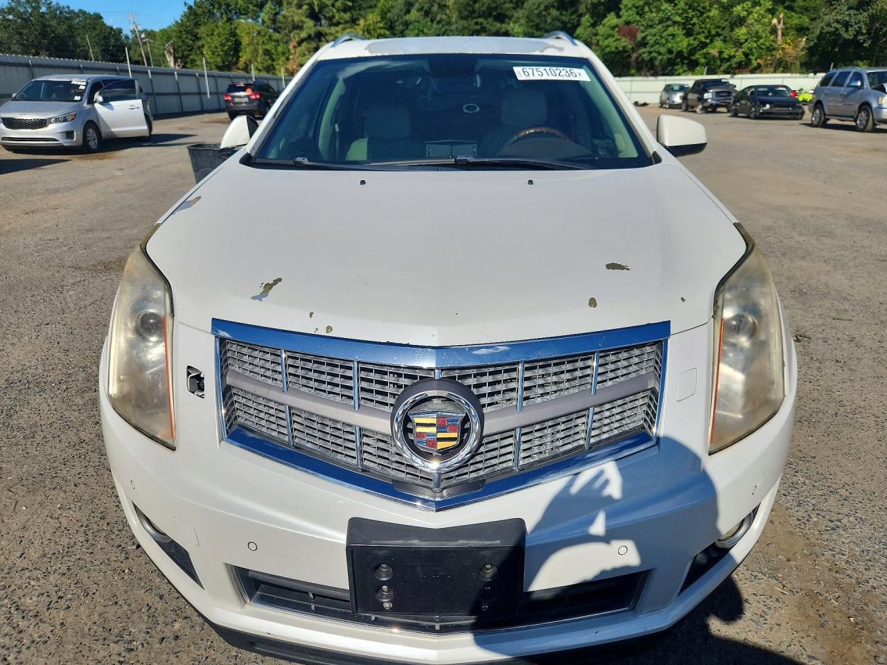 2012 Cadillac Srx Performance Collection Белый vin: 3GYFNBE39CS519310