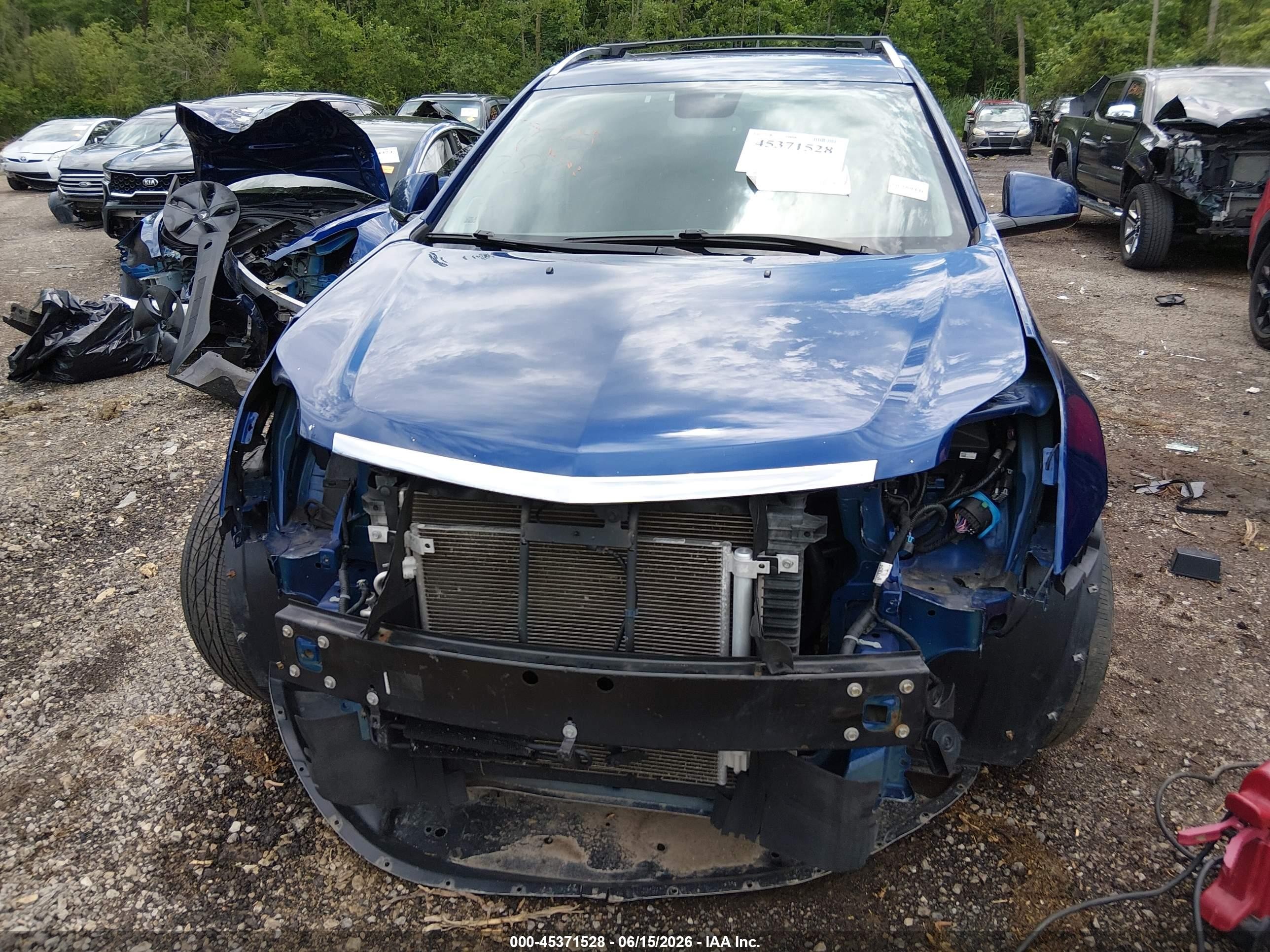 2012 Cadillac Srx Performance Collection Blue vin: 3GYFNBE39CS623361