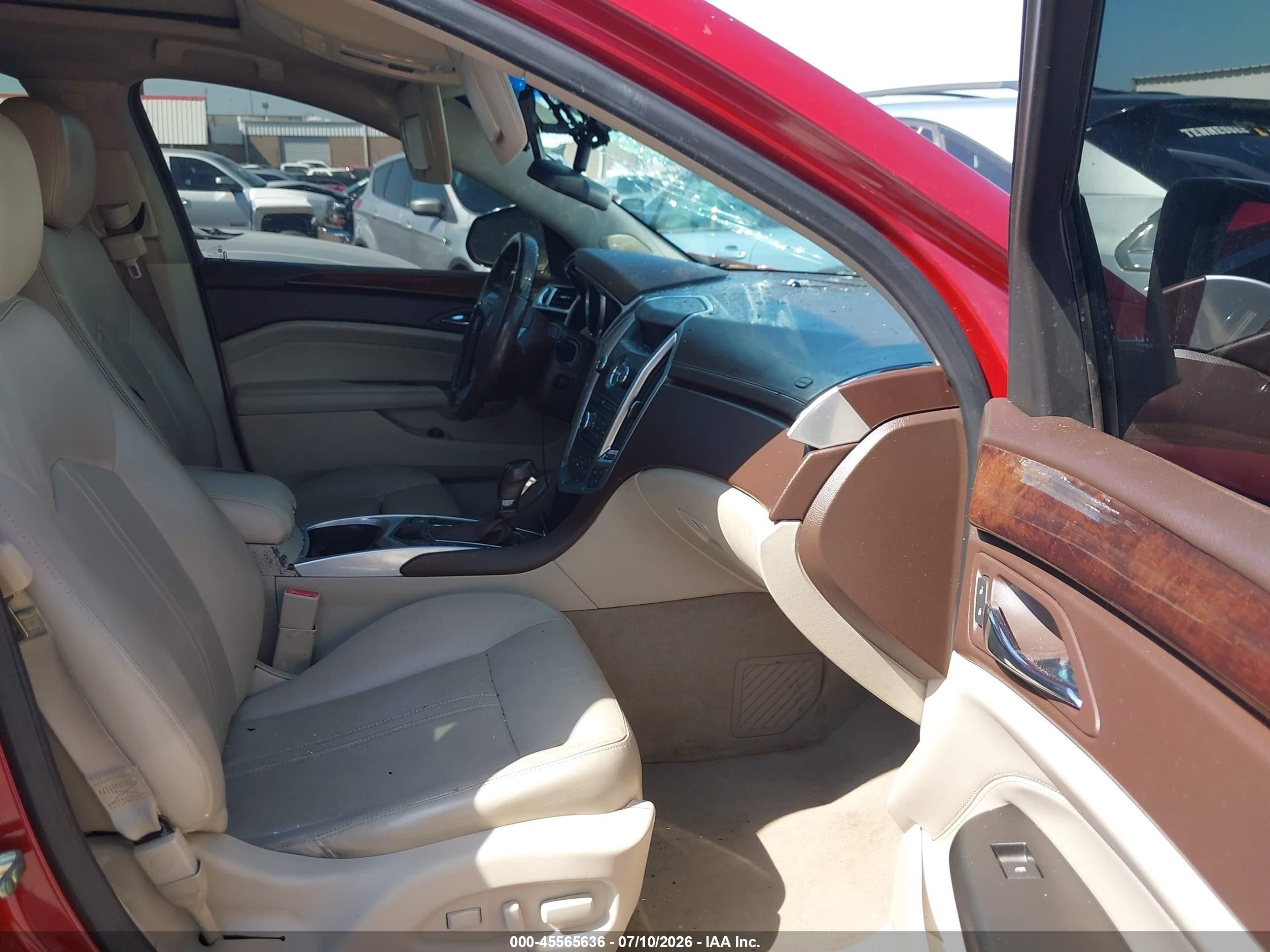 2012 Cadillac Srx Performance Collection Red vin: 3GYFNBE39CS644632