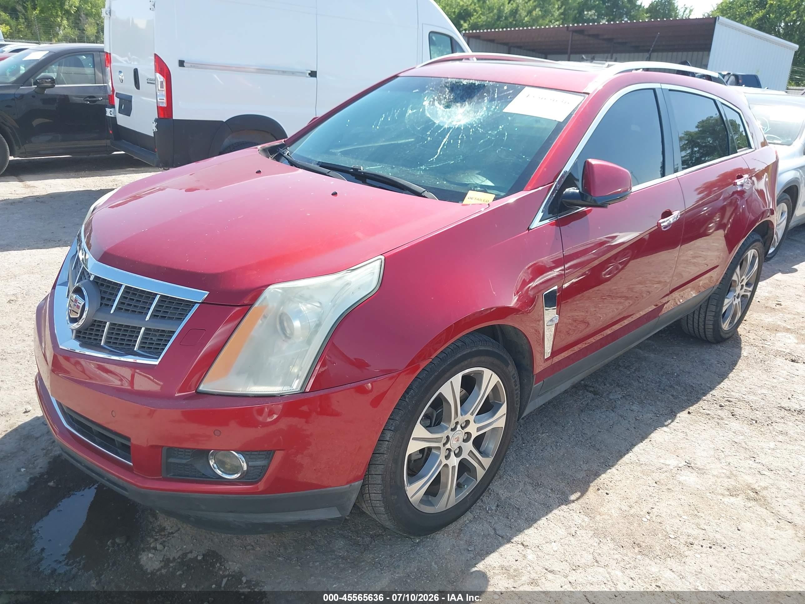 2012 Cadillac Srx Performance Collection Red vin: 3GYFNBE39CS644632