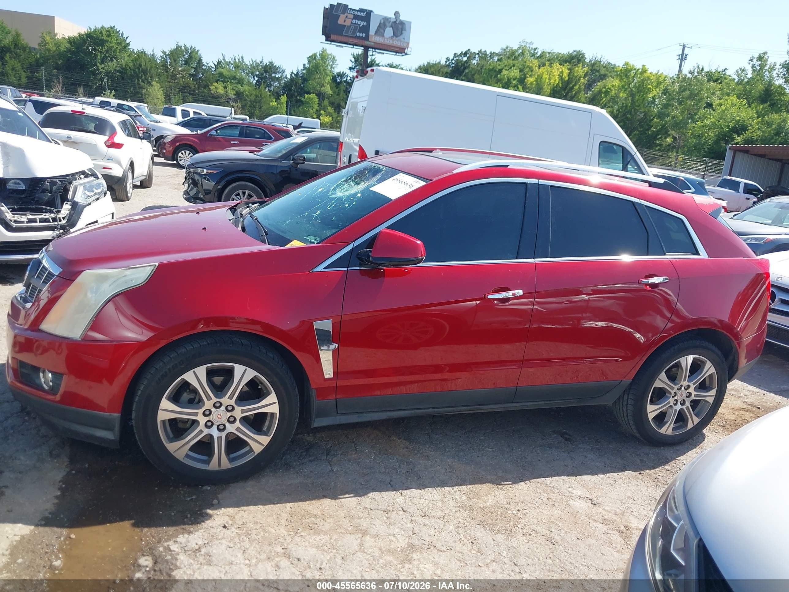 2012 Cadillac Srx Performance Collection Red vin: 3GYFNBE39CS644632