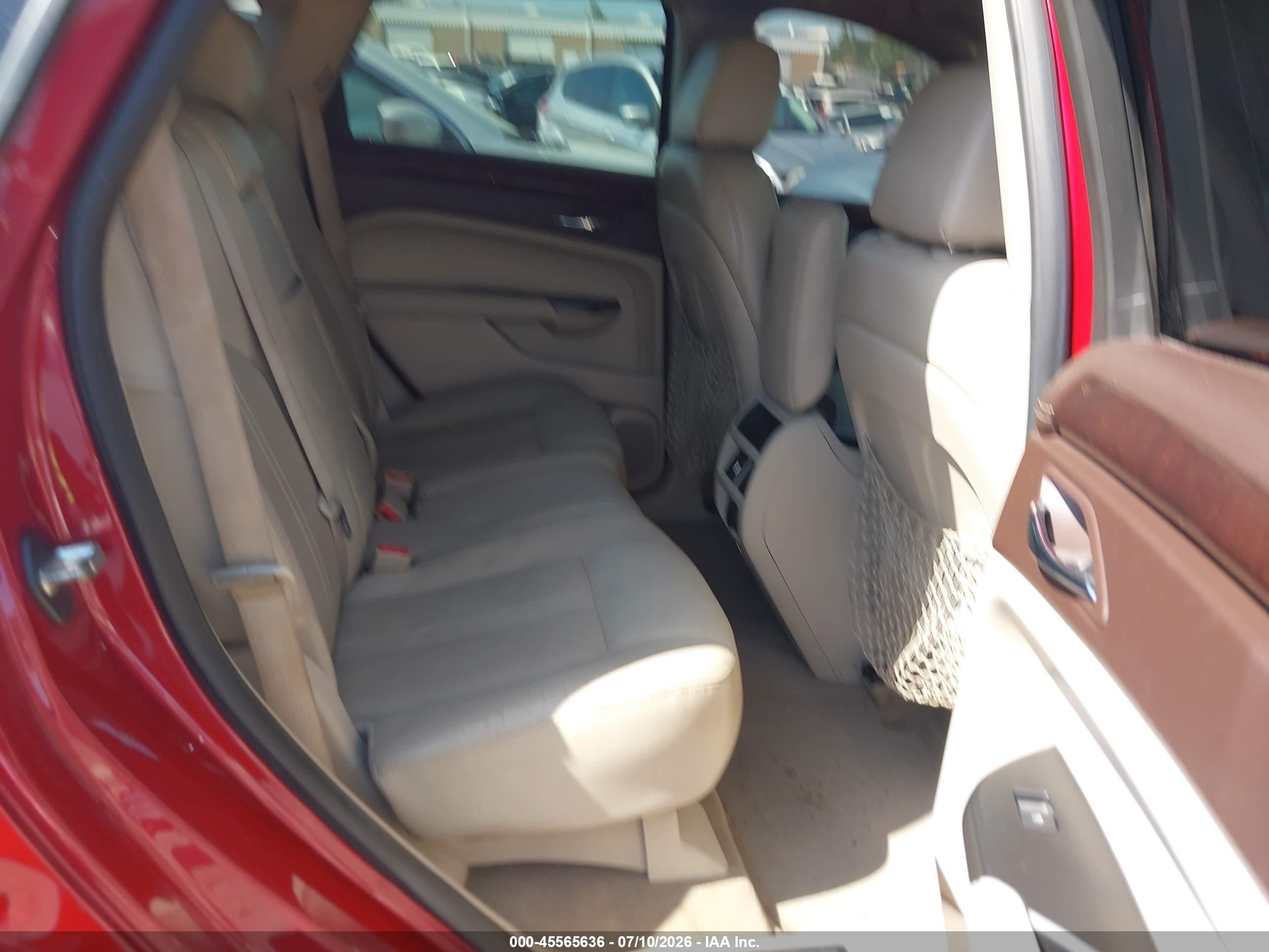 2012 Cadillac Srx Performance Collection Red vin: 3GYFNBE39CS644632
