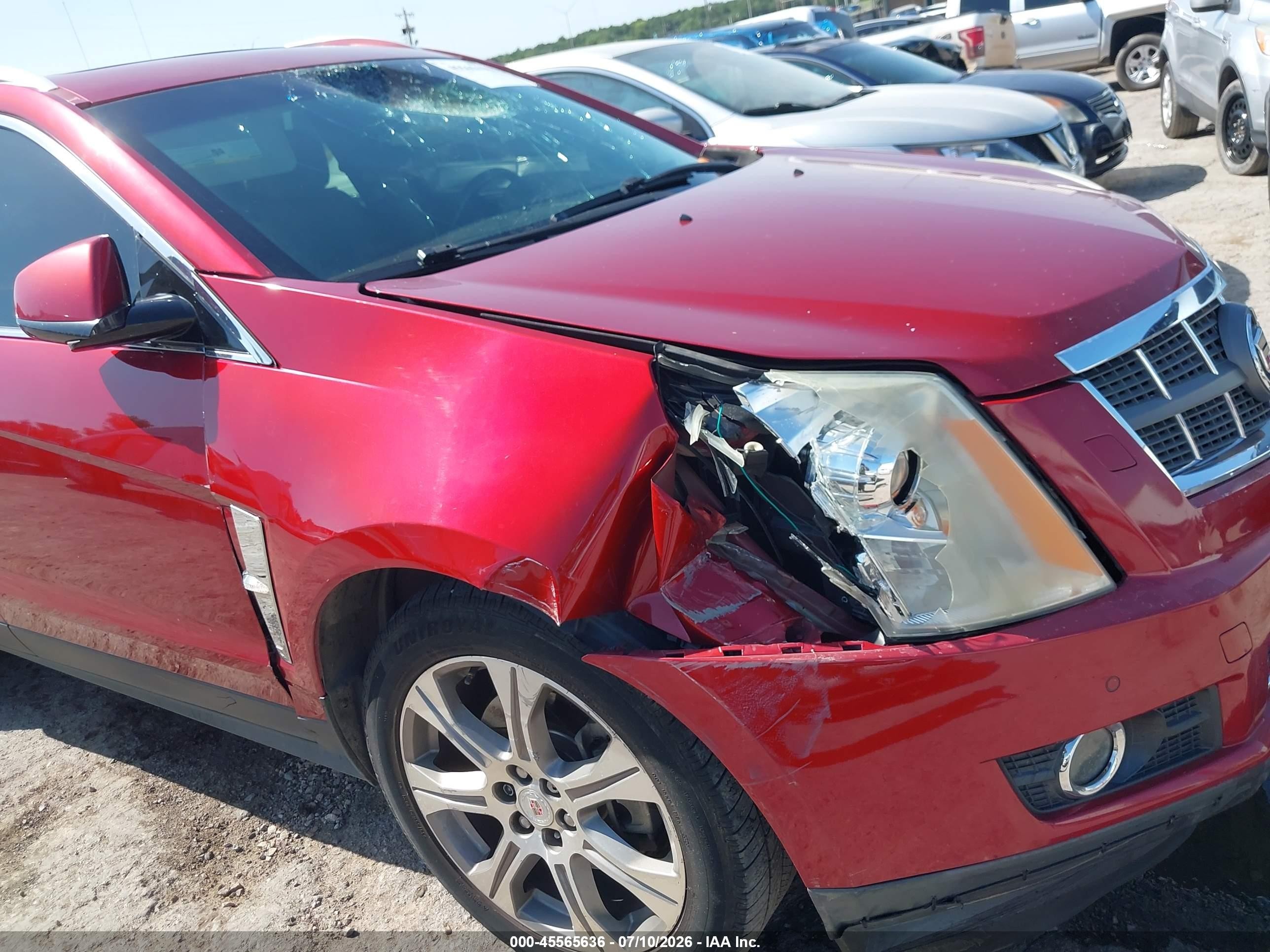 2012 Cadillac Srx Performance Collection Red vin: 3GYFNBE39CS644632