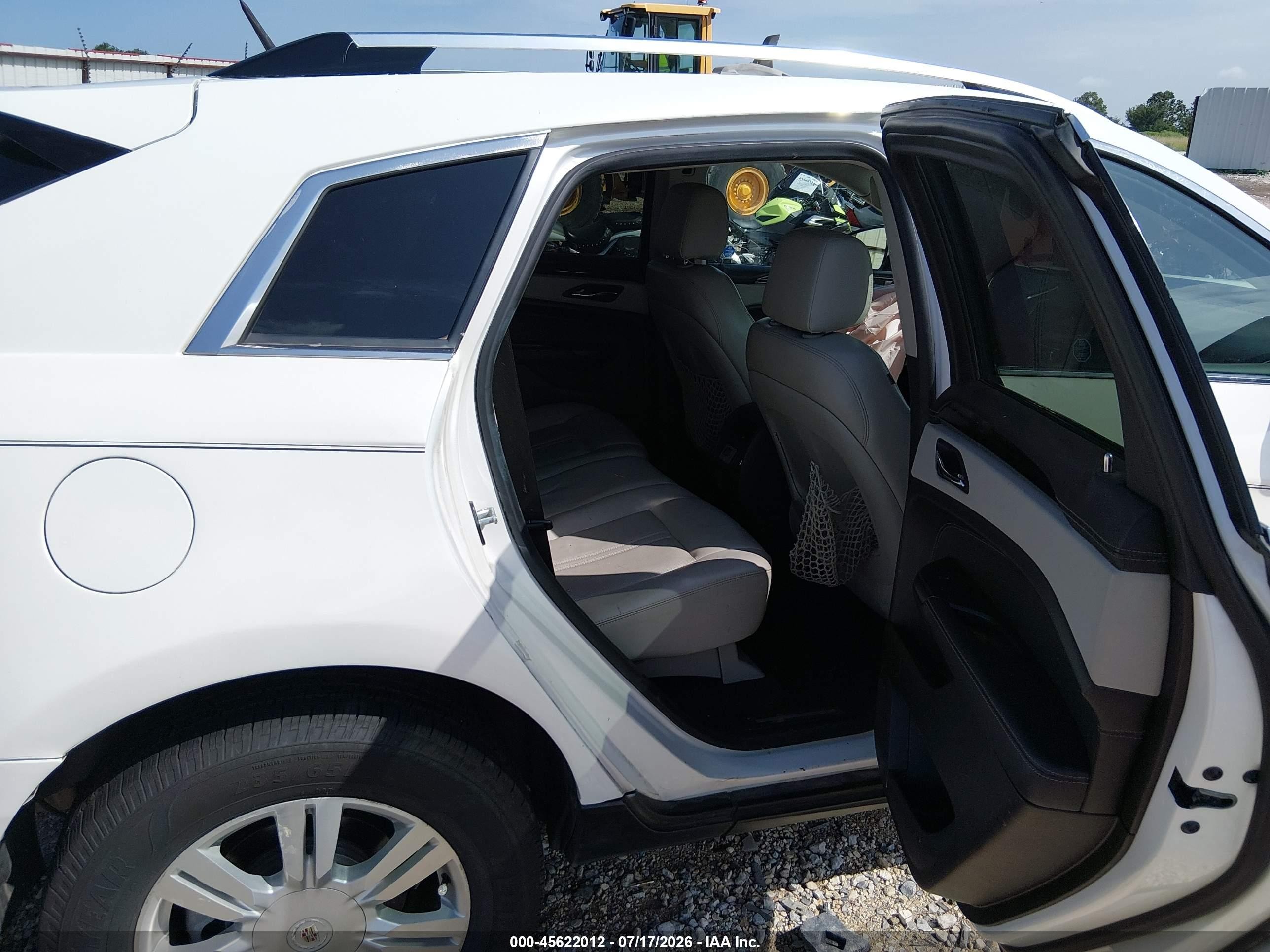 2014 Cadillac Srx Luxury Collection Белый vin: 3GYFNBE39ES516894