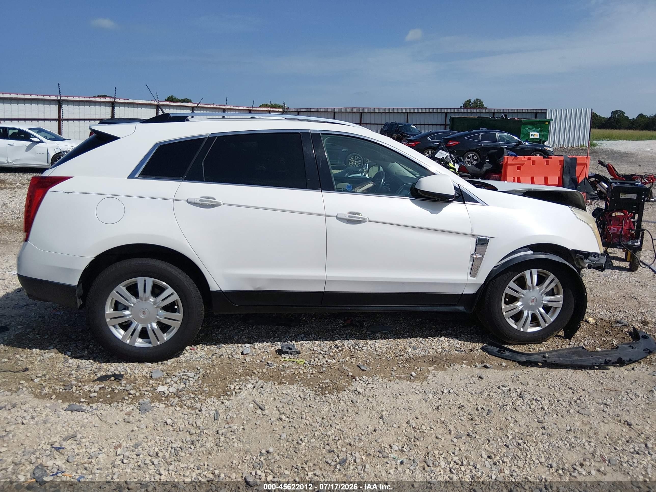2014 Cadillac Srx Luxury Collection Белый vin: 3GYFNBE39ES516894