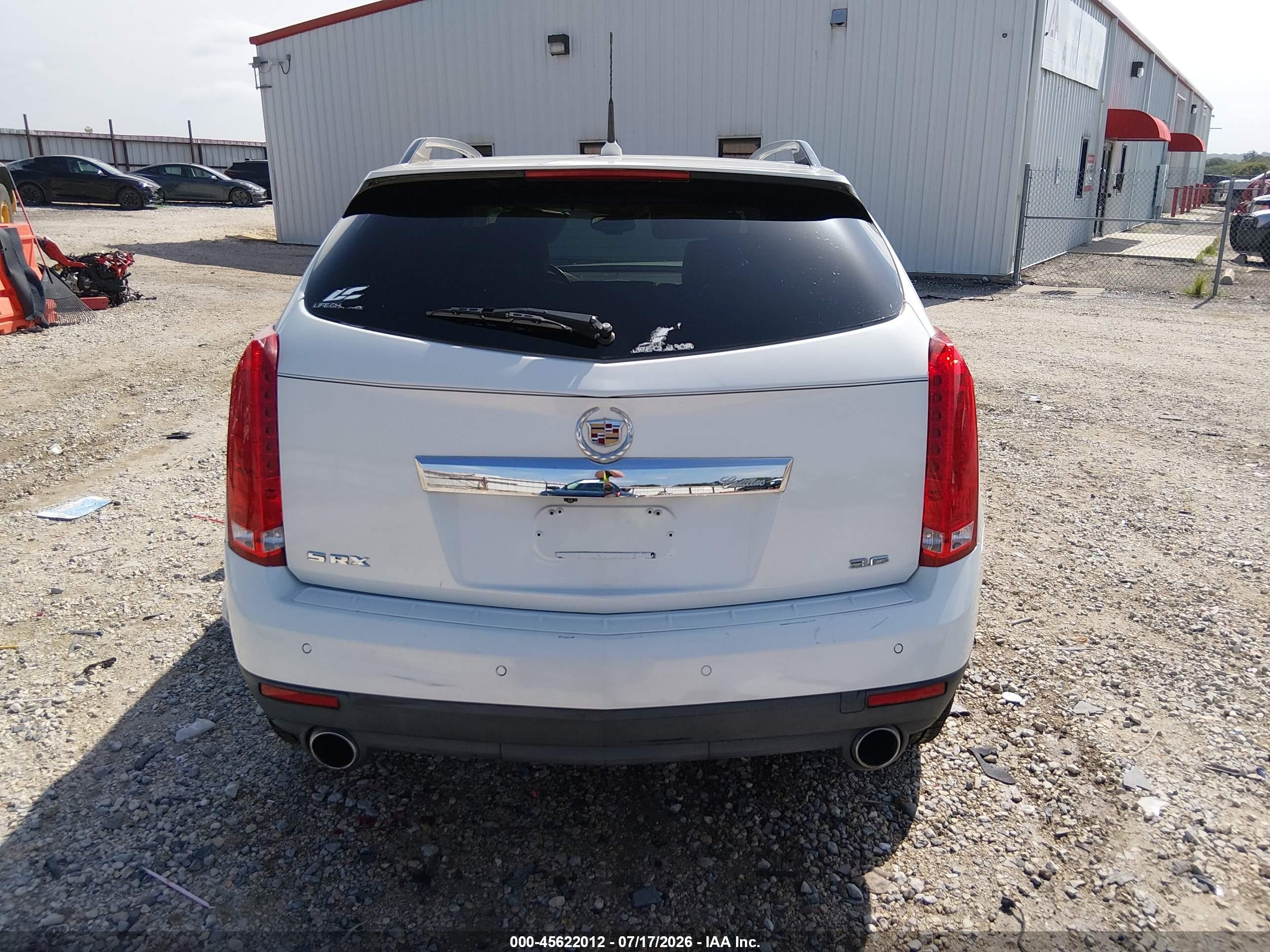2014 Cadillac Srx Luxury Collection Белый vin: 3GYFNBE39ES516894
