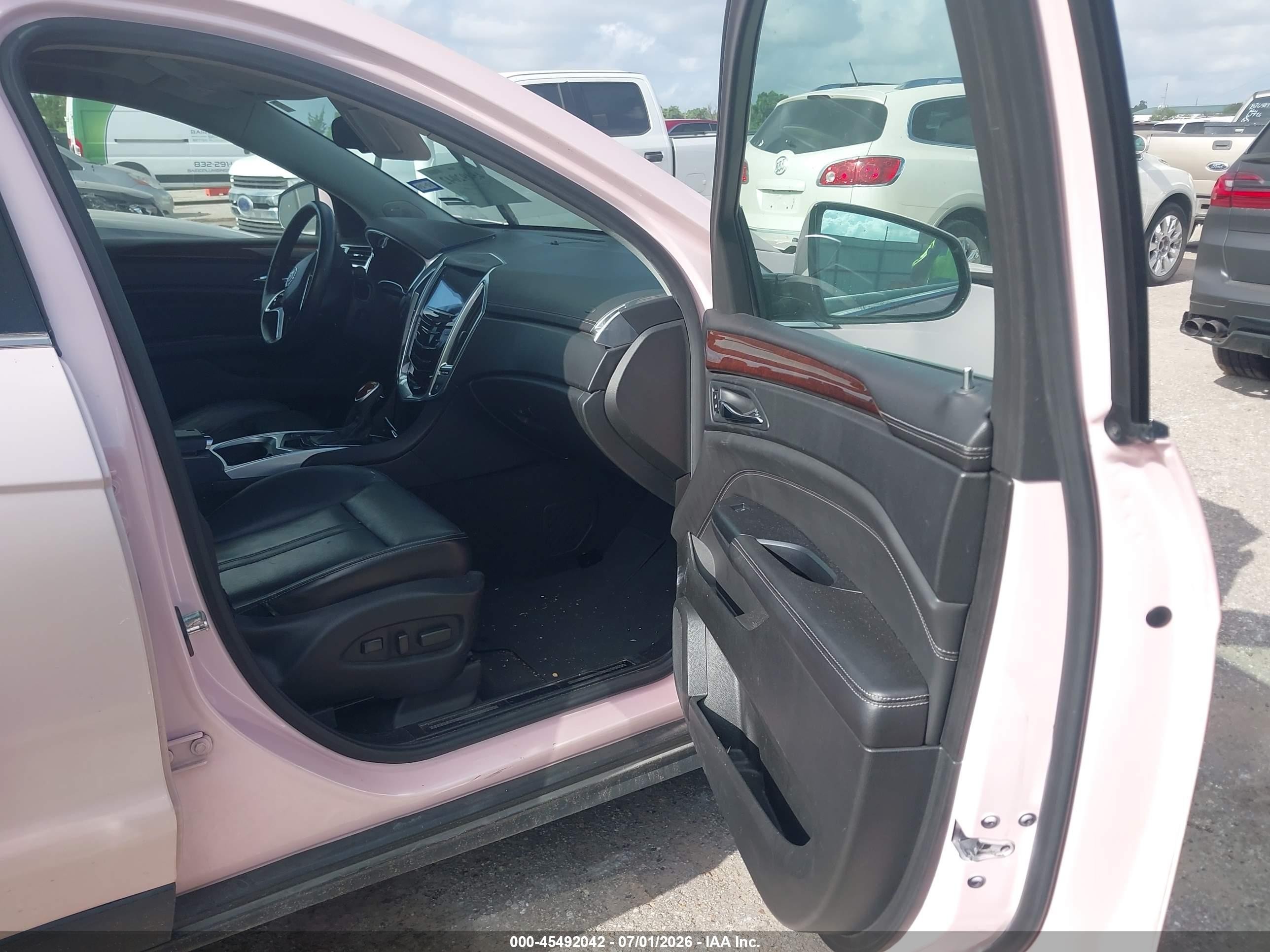 2014 Cadillac Srx Luxury Collection Pink vin: 3GYFNBE39ES536952