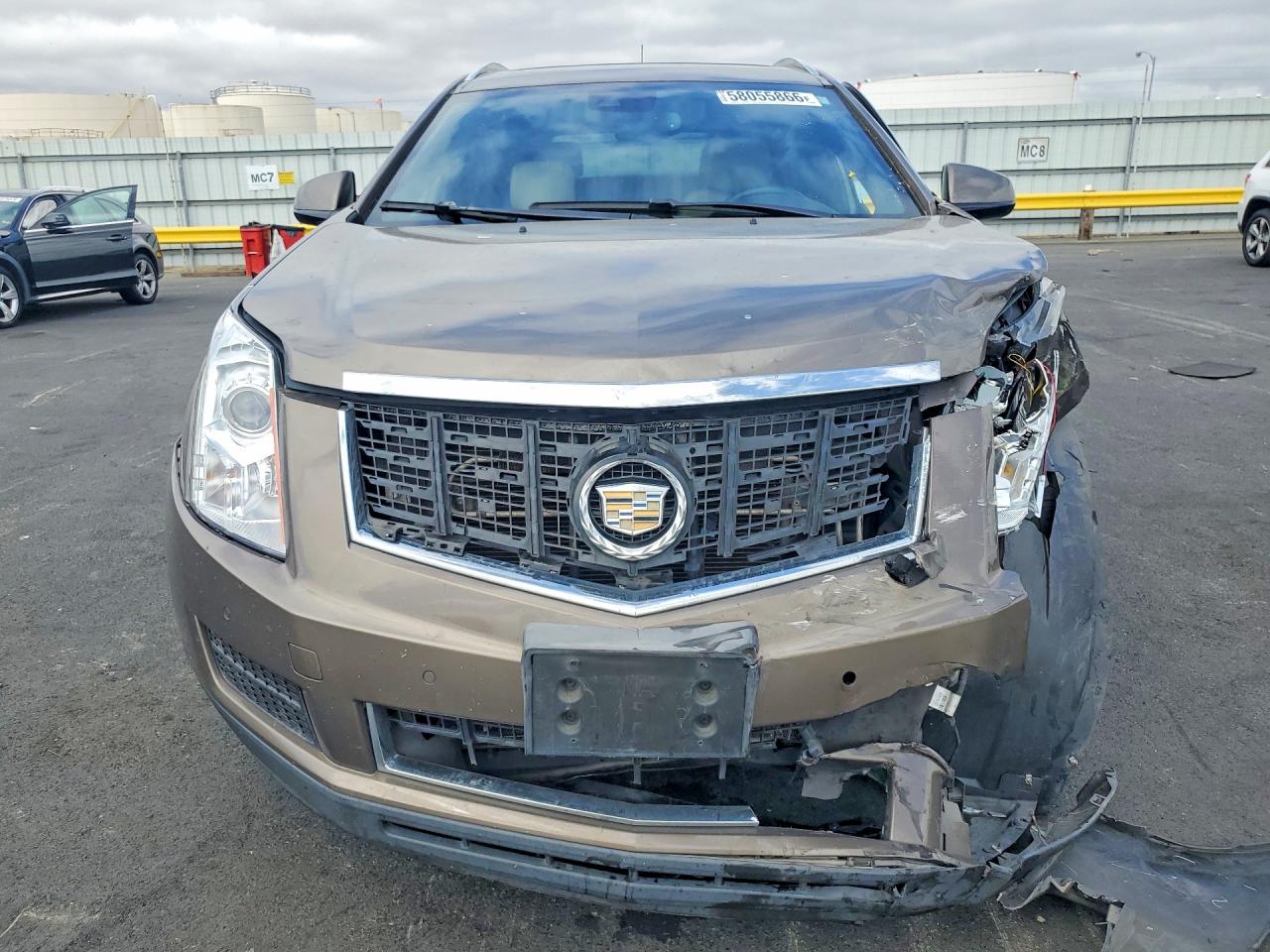 2014 Cadillac Srx Luxury Collection Brown vin: 3GYFNBE39ES562029