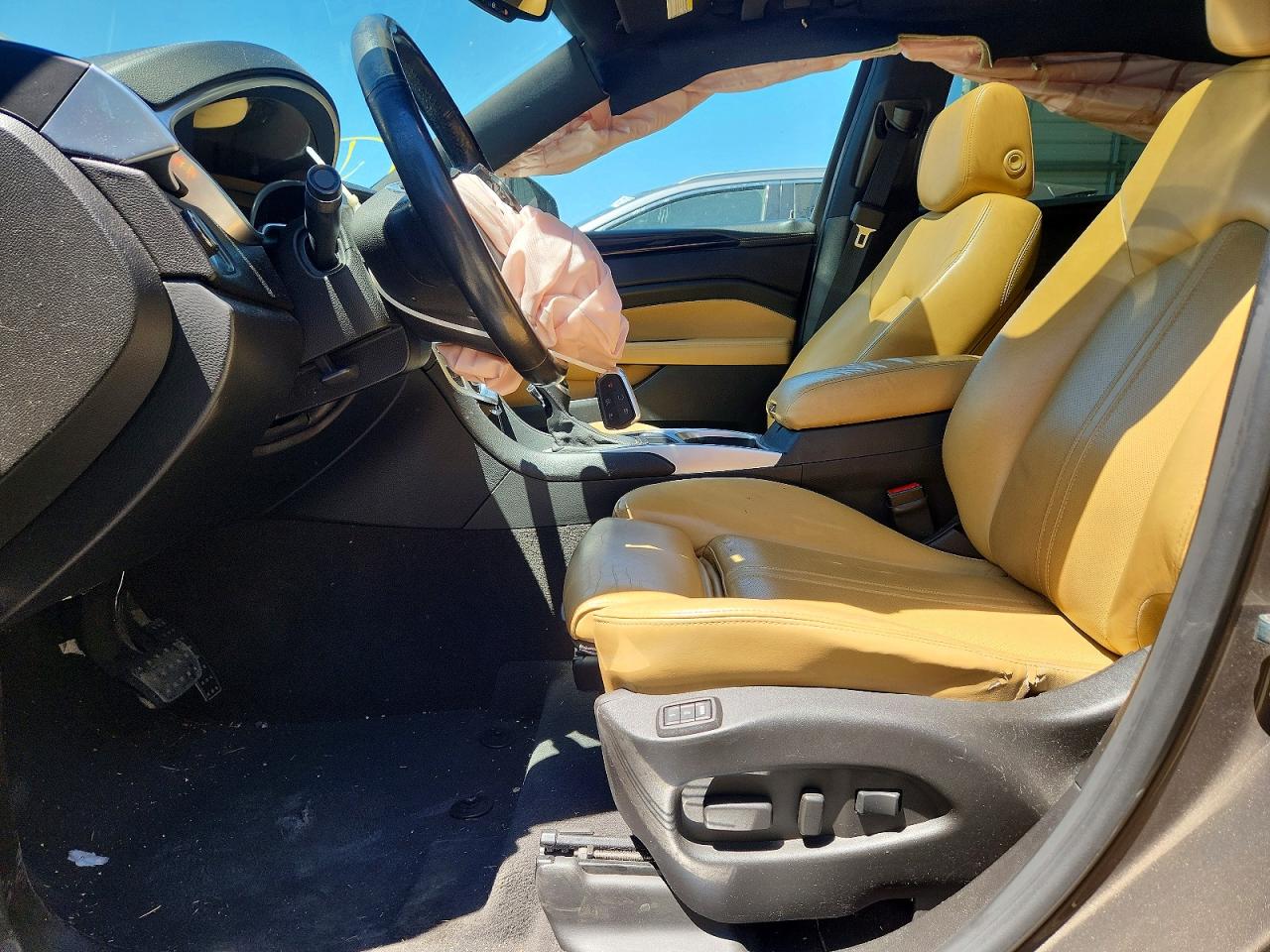 2014 Cadillac Srx Luxury Collection Brown vin: 3GYFNBE39ES562029