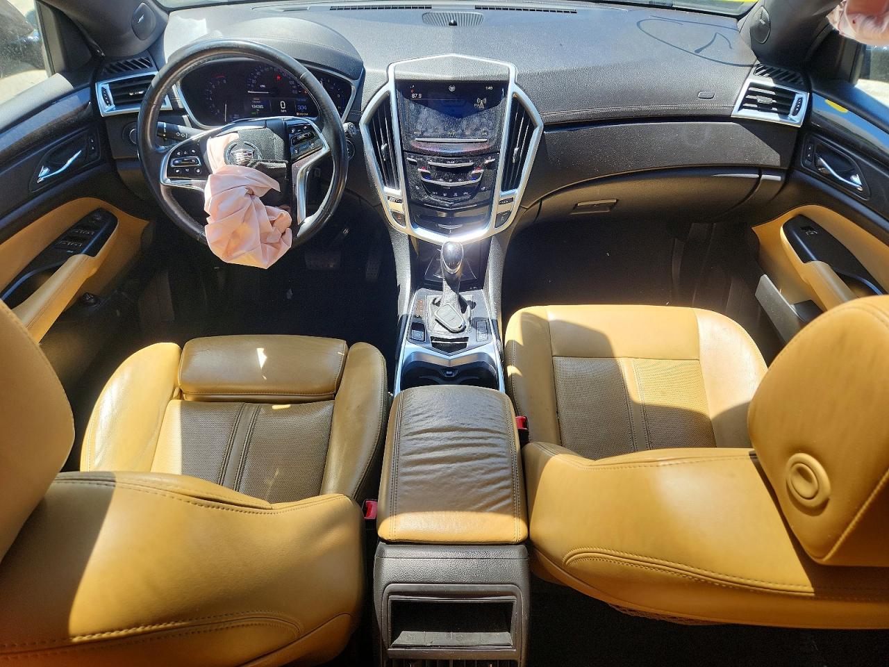 2014 Cadillac Srx Luxury Collection Brown vin: 3GYFNBE39ES562029