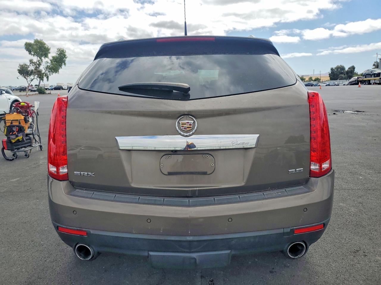 2014 Cadillac Srx Luxury Collection Brown vin: 3GYFNBE39ES562029