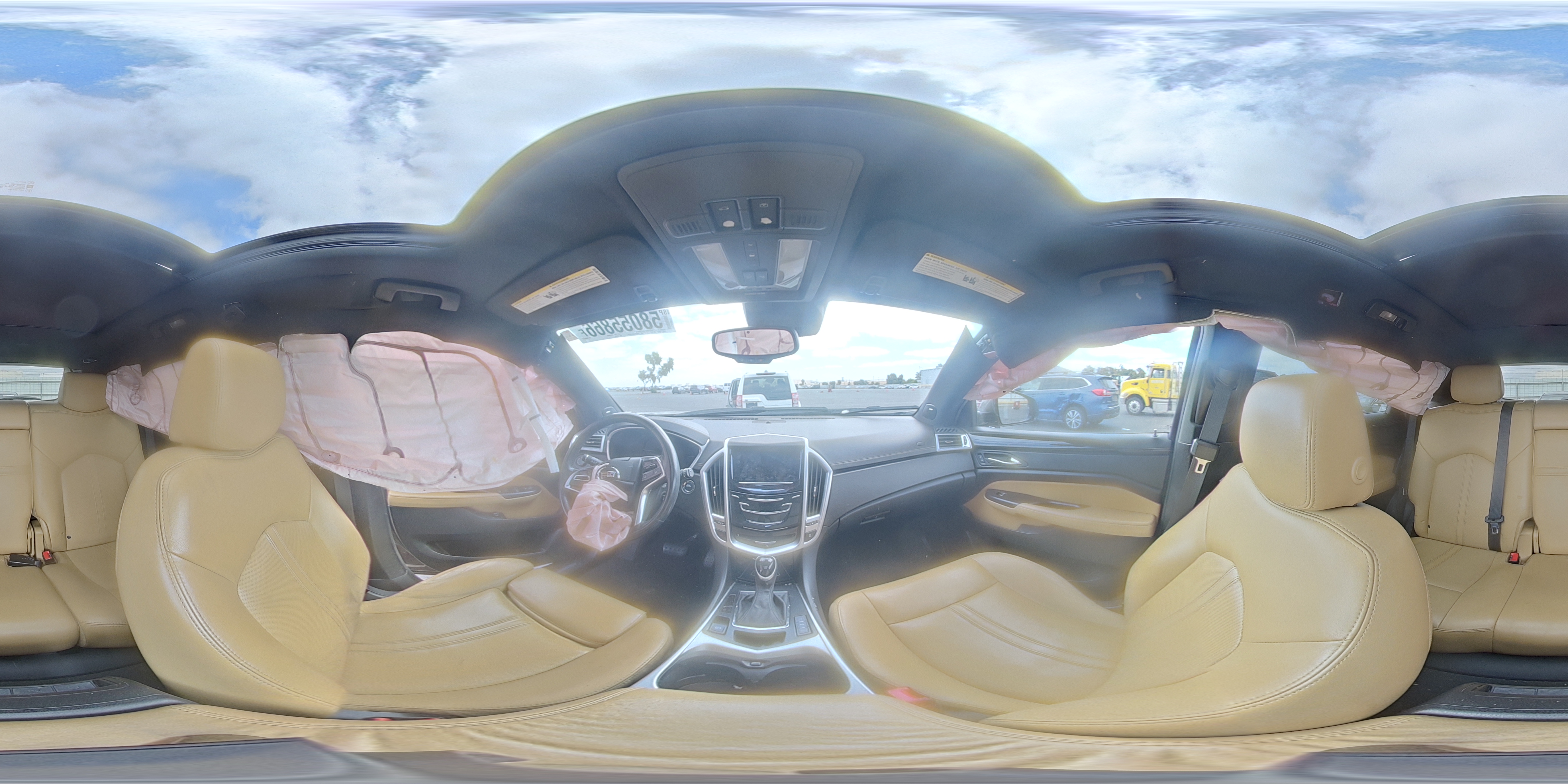 2014 Cadillac Srx Luxury Collection Brown vin: 3GYFNBE39ES562029