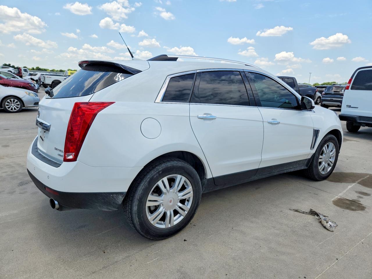 2014 Cadillac Srx Luxury Collection White vin: 3GYFNBE39ES570230