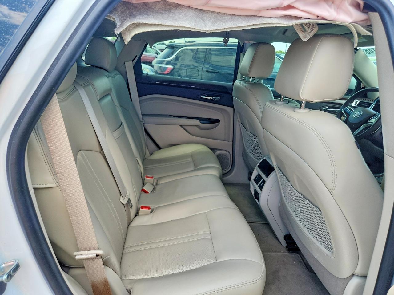2014 Cadillac Srx Luxury Collection White vin: 3GYFNBE39ES570230