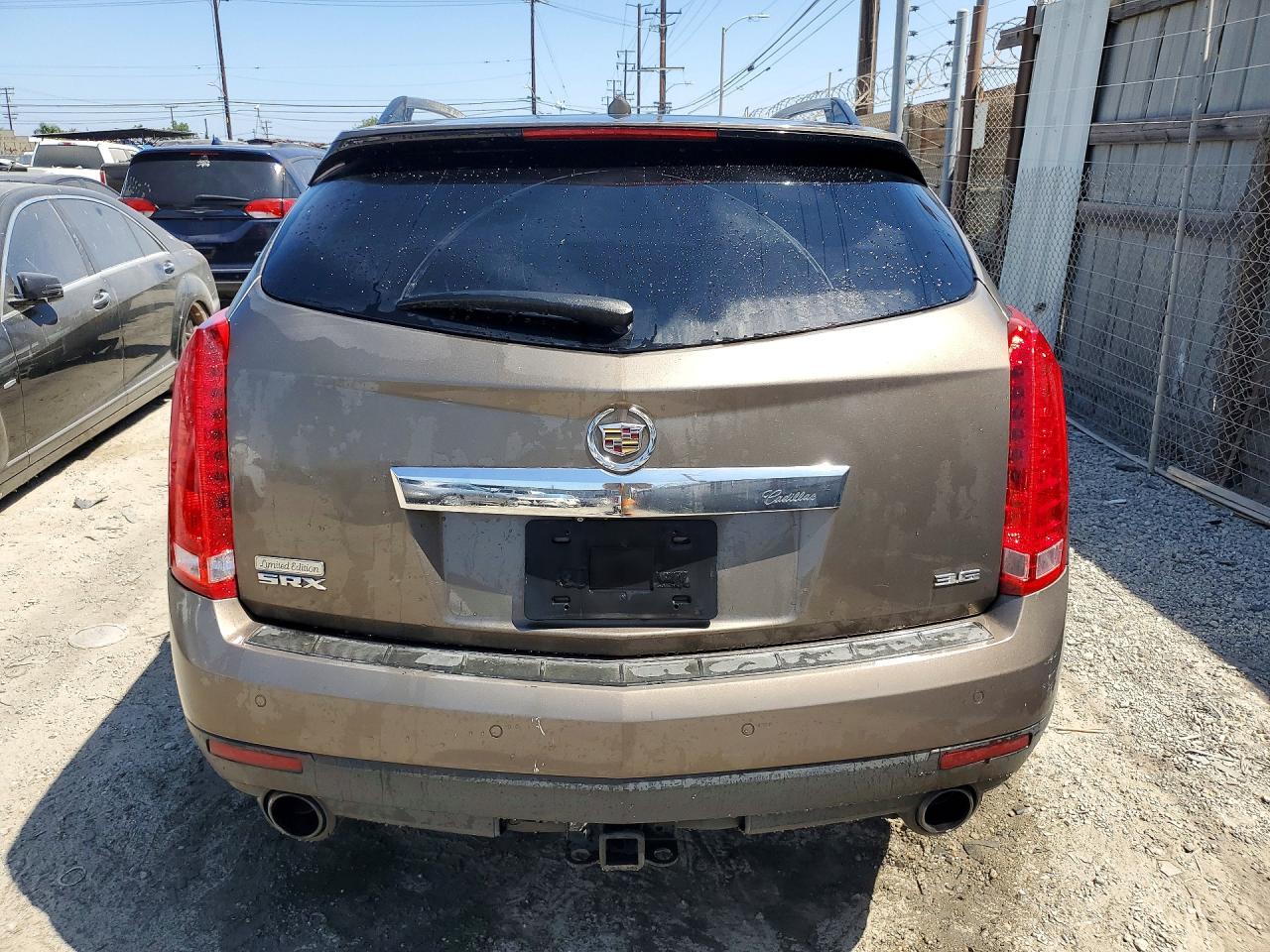 2014 Cadillac Srx Luxury Collection Brown vin: 3GYFNBE39ES579588
