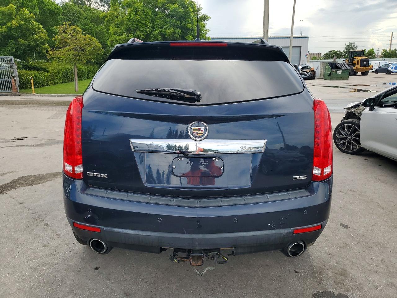 2014 Cadillac Srx Luxury Collection Синий vin: 3GYFNBE39ES598657