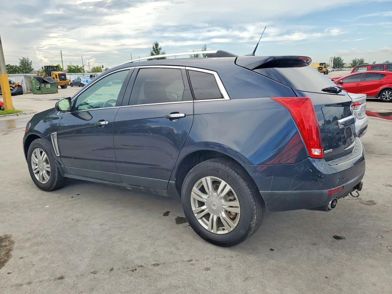2014 Cadillac Srx Luxury Collection Синий vin: 3GYFNBE39ES598657