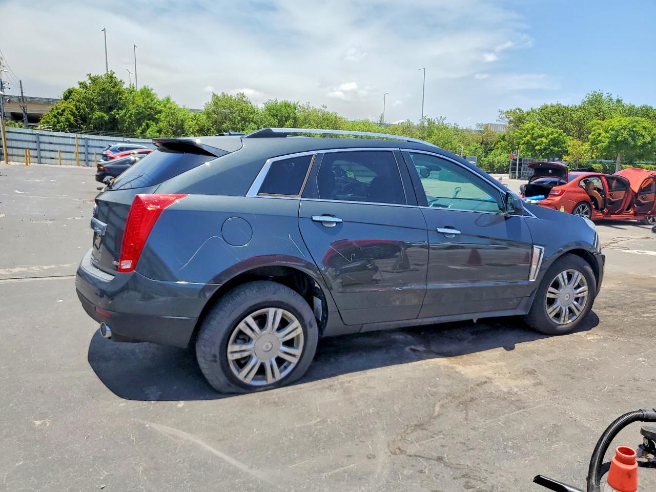 2014 Cadillac Srx Luxury Collection Charcoal vin: 3GYFNBE39ES602626