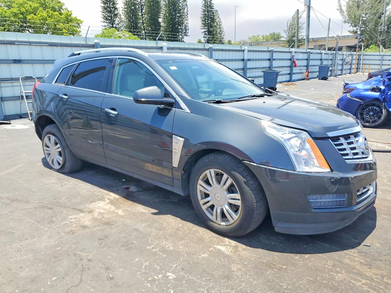 2014 Cadillac Srx Luxury Collection Charcoal vin: 3GYFNBE39ES602626