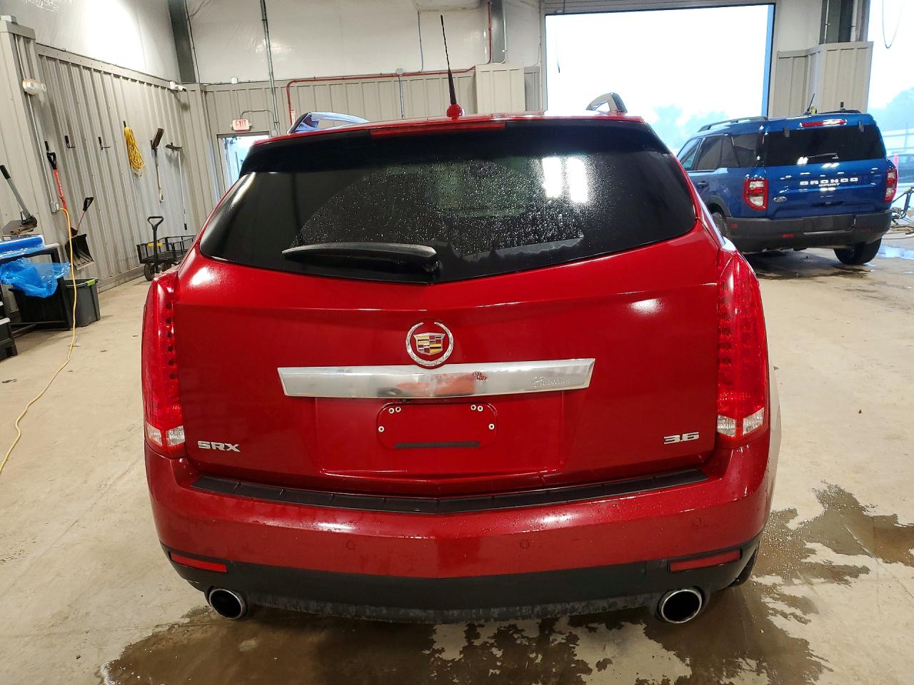 2014 Cadillac Srx Luxury Collection Red vin: 3GYFNBE39ES609558