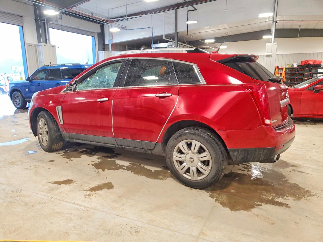 2014 Cadillac Srx Luxury Collection Red vin: 3GYFNBE39ES609558
