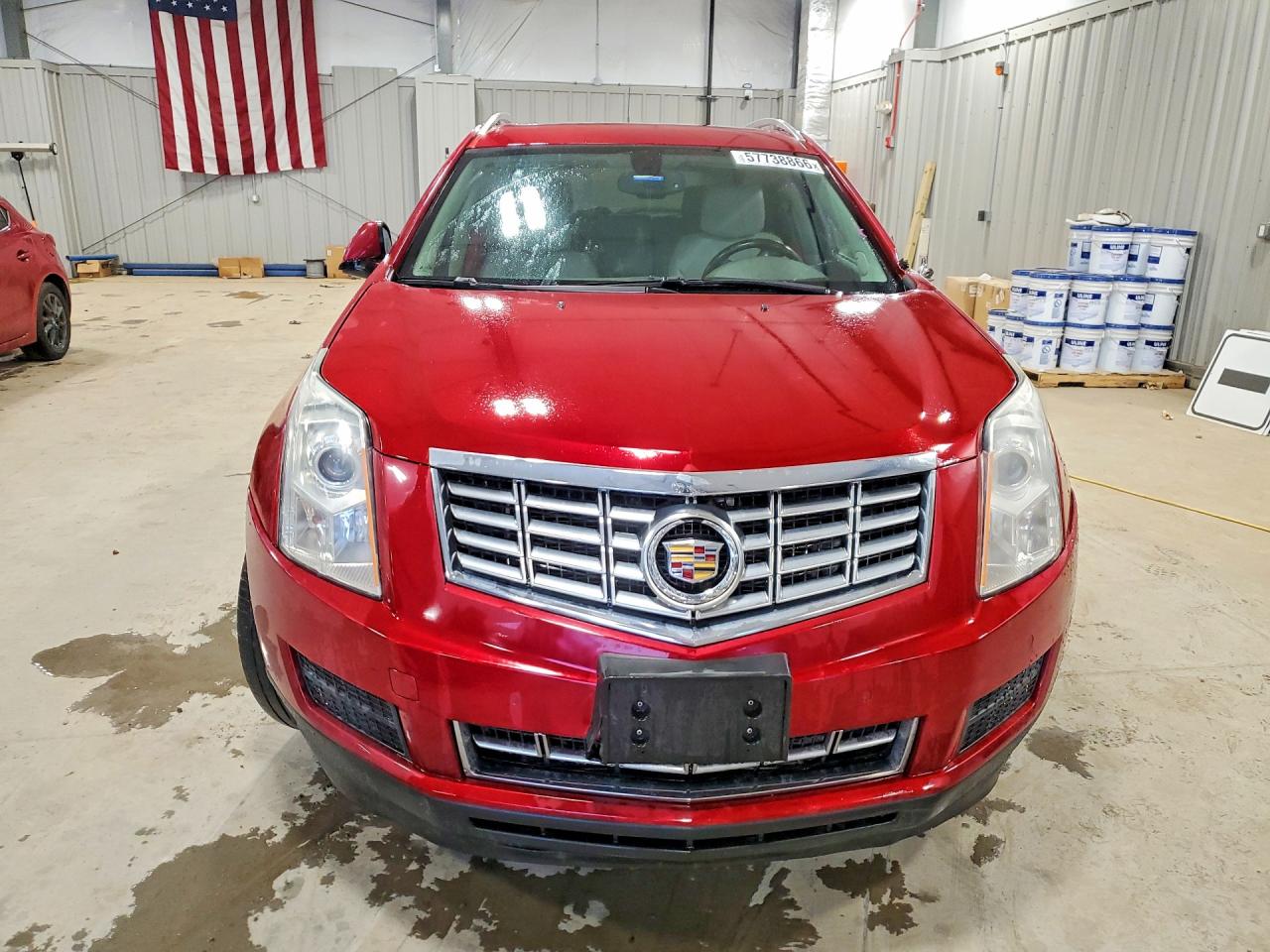 2014 Cadillac Srx Luxury Collection Red vin: 3GYFNBE39ES609558