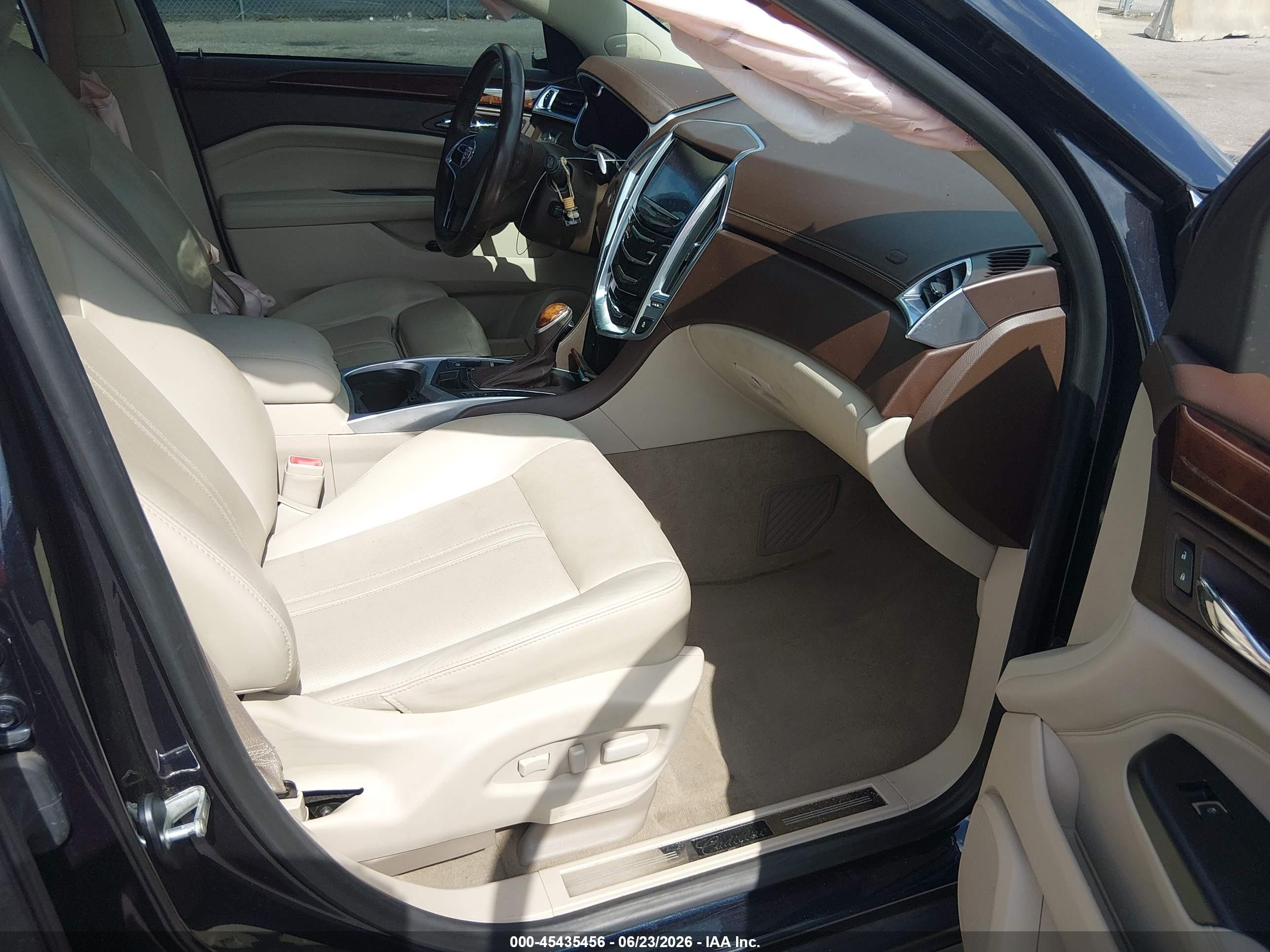 2014 Cadillac Srx Luxury Collection Blue vin: 3GYFNBE39ES675298
