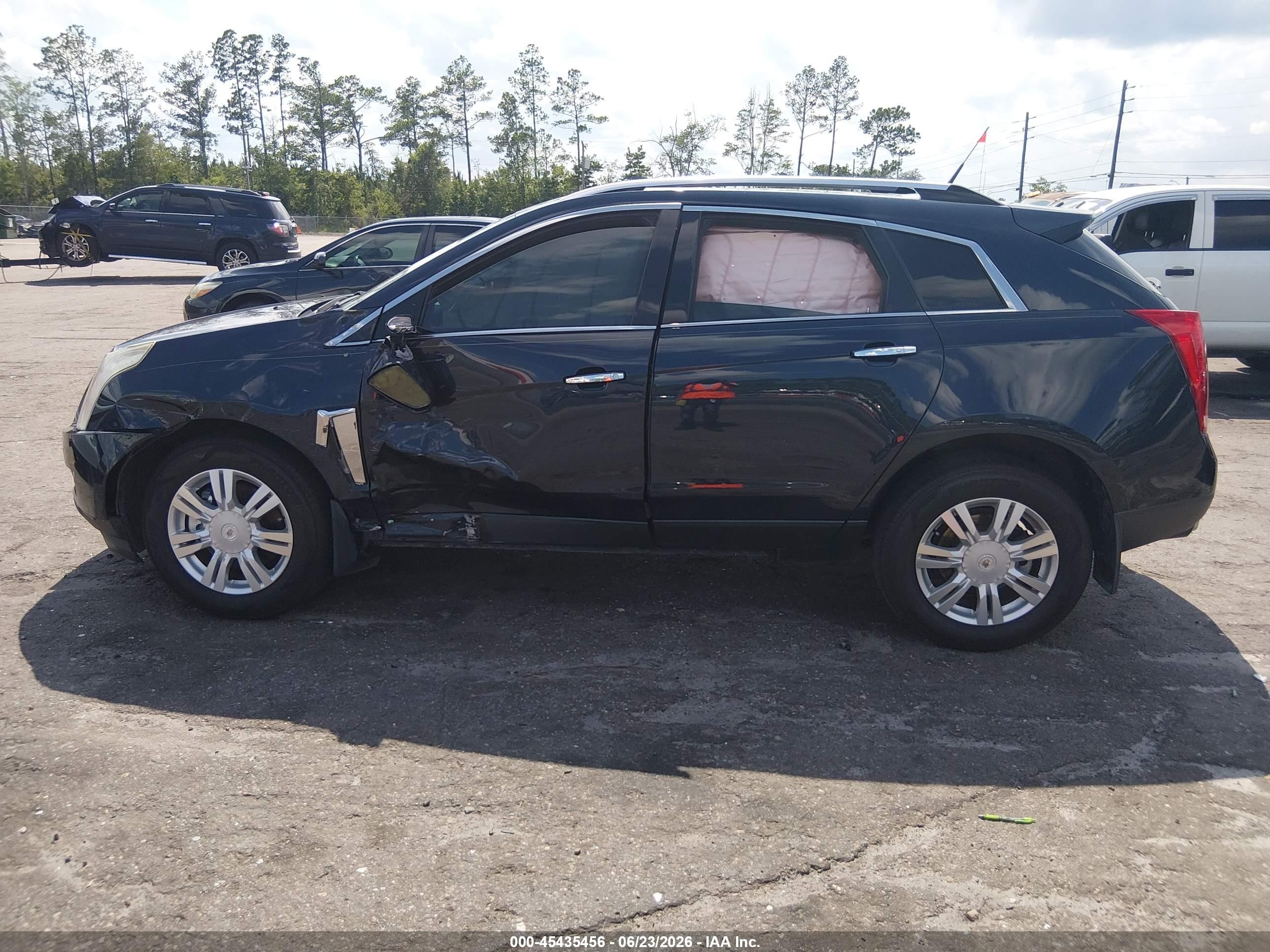 2014 Cadillac Srx Luxury Collection Blue vin: 3GYFNBE39ES675298