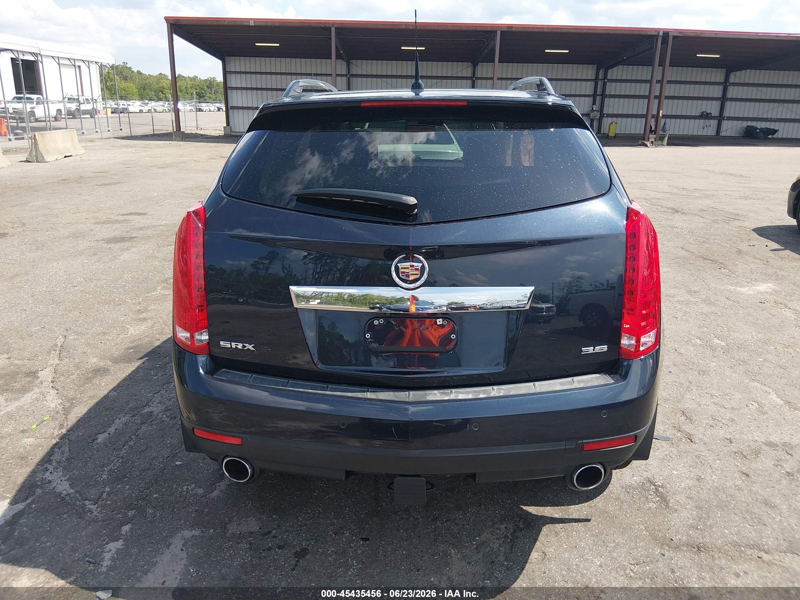 2014 Cadillac Srx Luxury Collection Blue vin: 3GYFNBE39ES675298