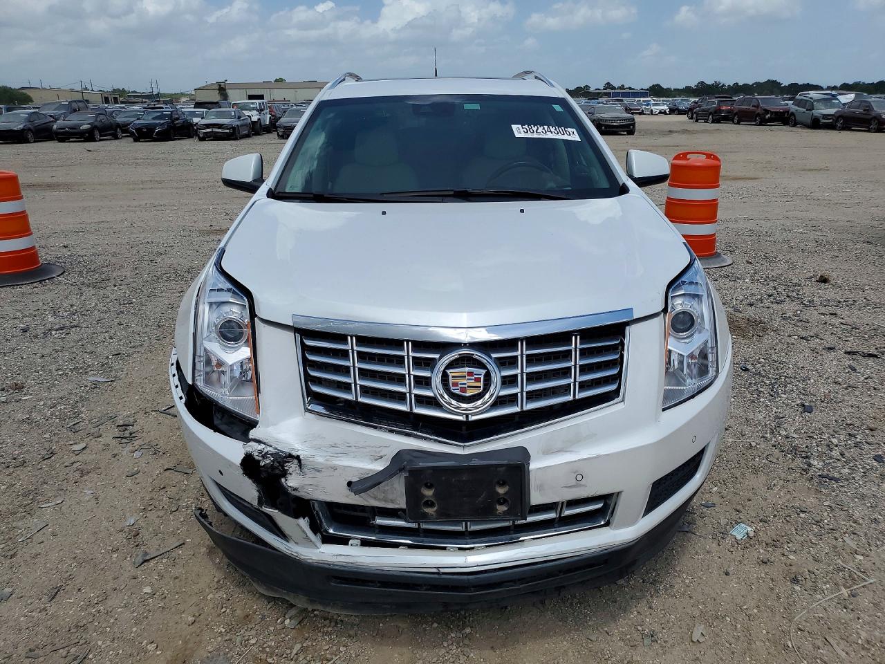 2014 Cadillac Srx Luxury Collection Белый vin: 3GYFNBE39ES676872