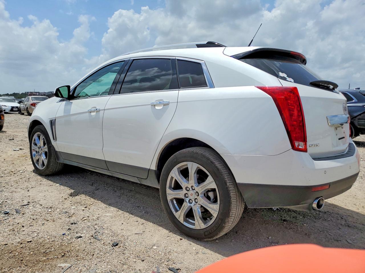 2014 Cadillac Srx Luxury Collection Белый vin: 3GYFNBE39ES676872