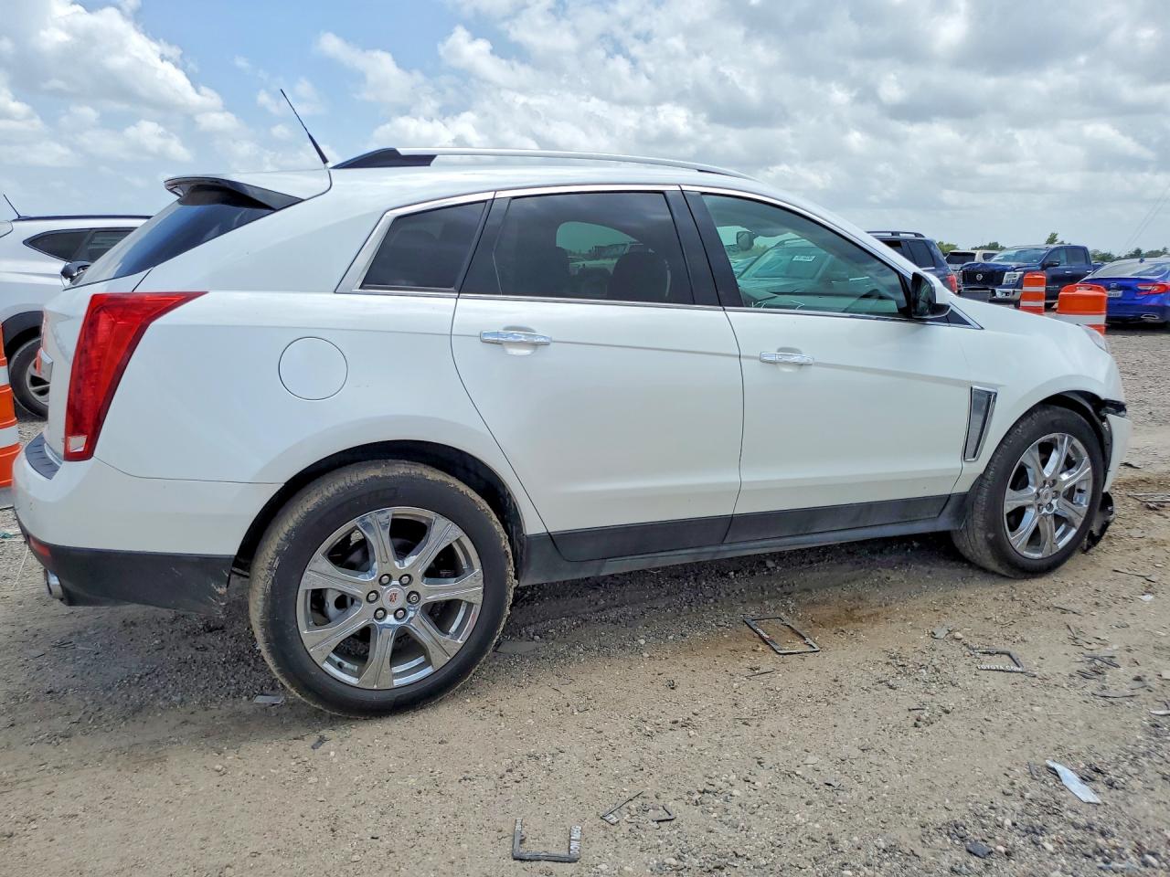 2014 Cadillac Srx Luxury Collection Белый vin: 3GYFNBE39ES676872