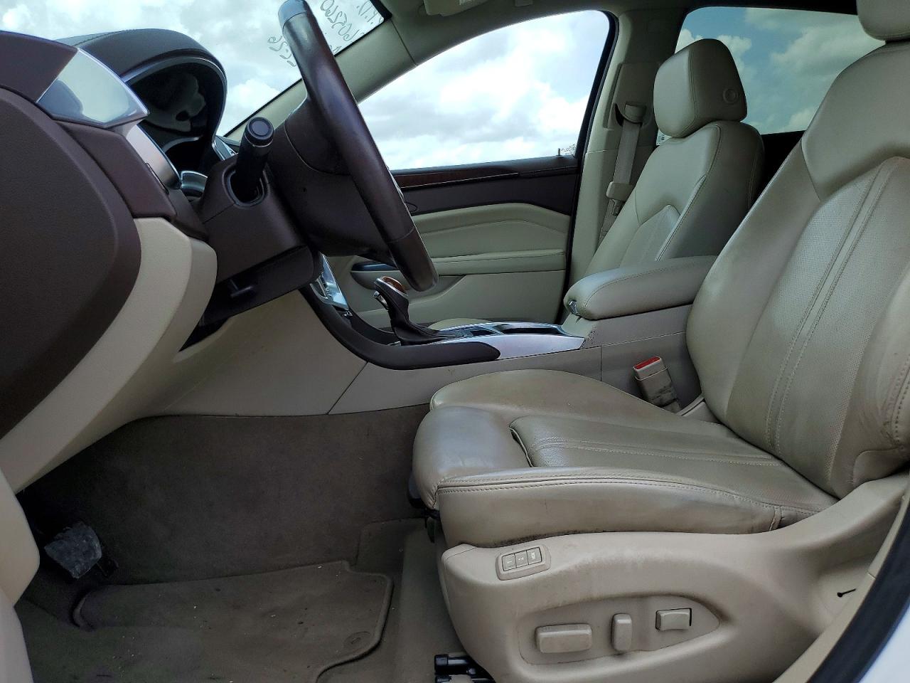 2014 Cadillac Srx Luxury Collection Белый vin: 3GYFNBE39ES676872
