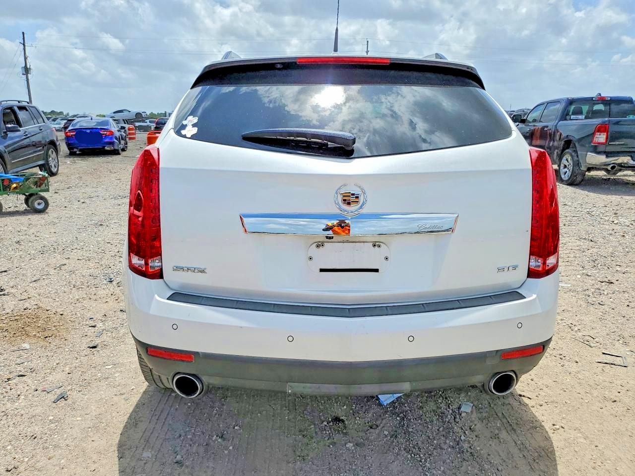 2014 Cadillac Srx Luxury Collection Белый vin: 3GYFNBE39ES676872