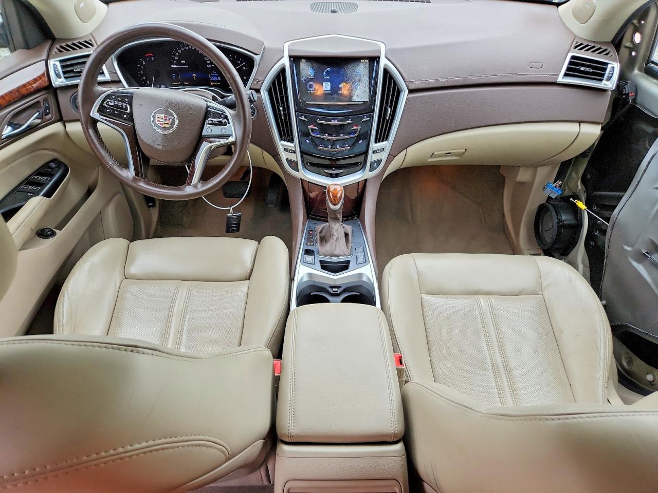 2014 Cadillac Srx Luxury Collection Gray vin: 3GYFNBE39ES682400